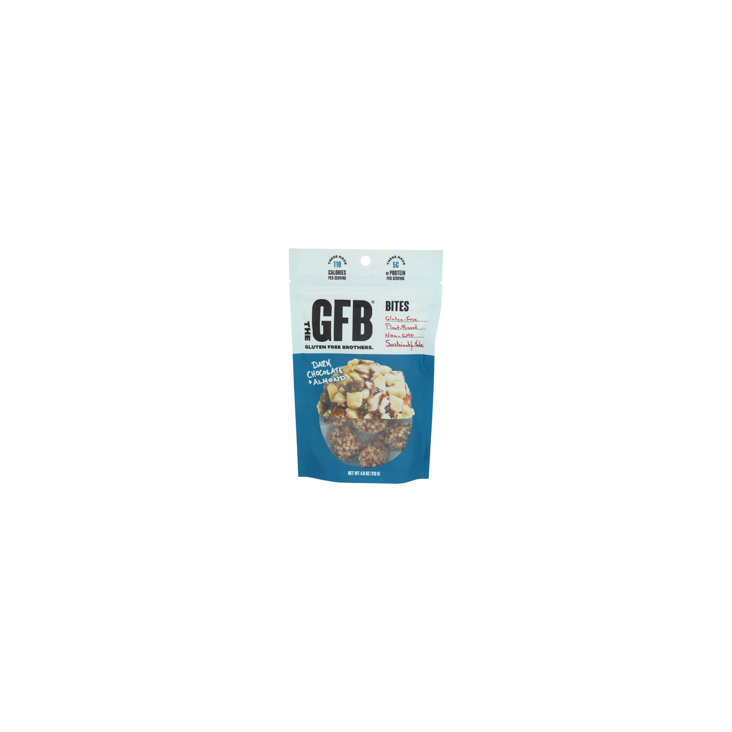 The Gfb Dark Chocolate Almond Bites - 4 Ounce Image 1 of 4