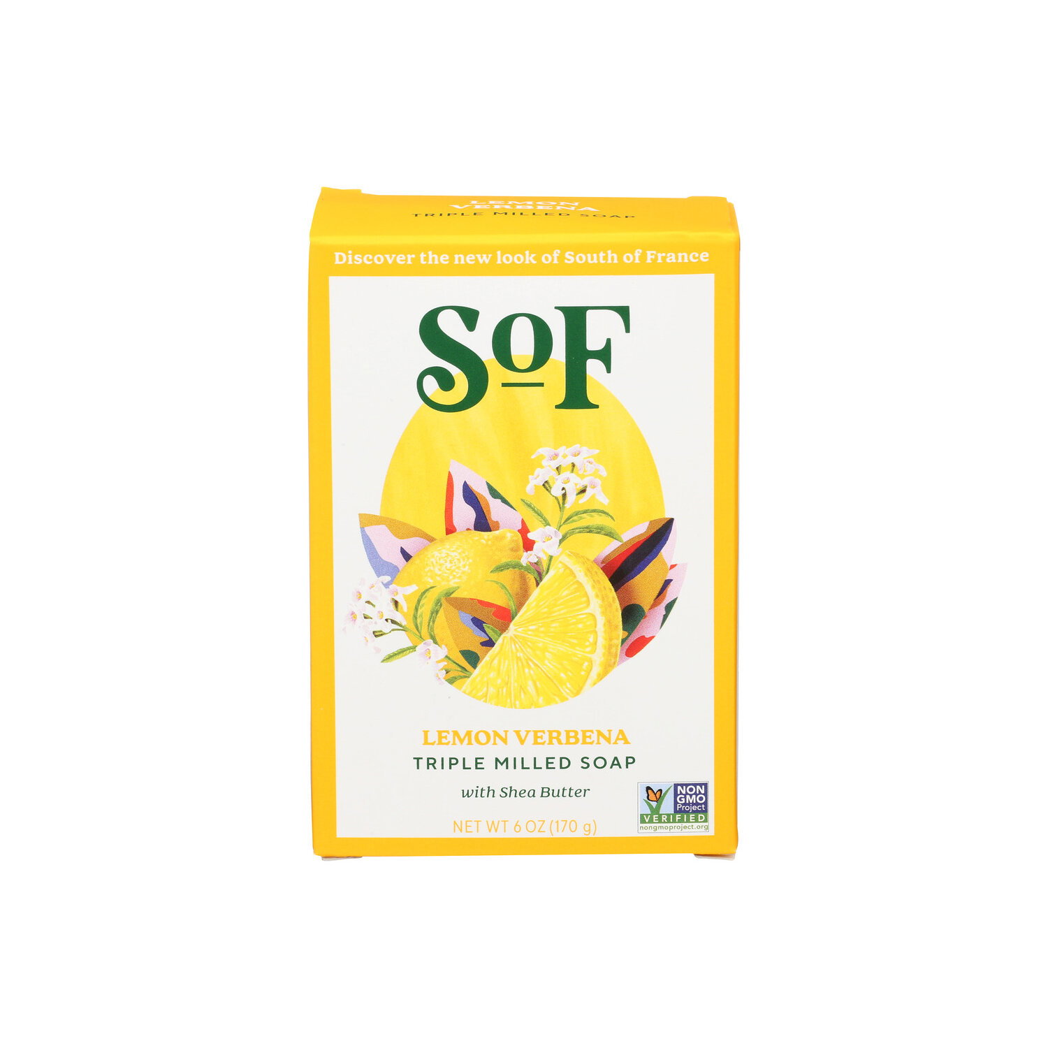 South Of France Lemon Verbena Triple Milled Soap Bar - 6 Ounce Image 1 of 3