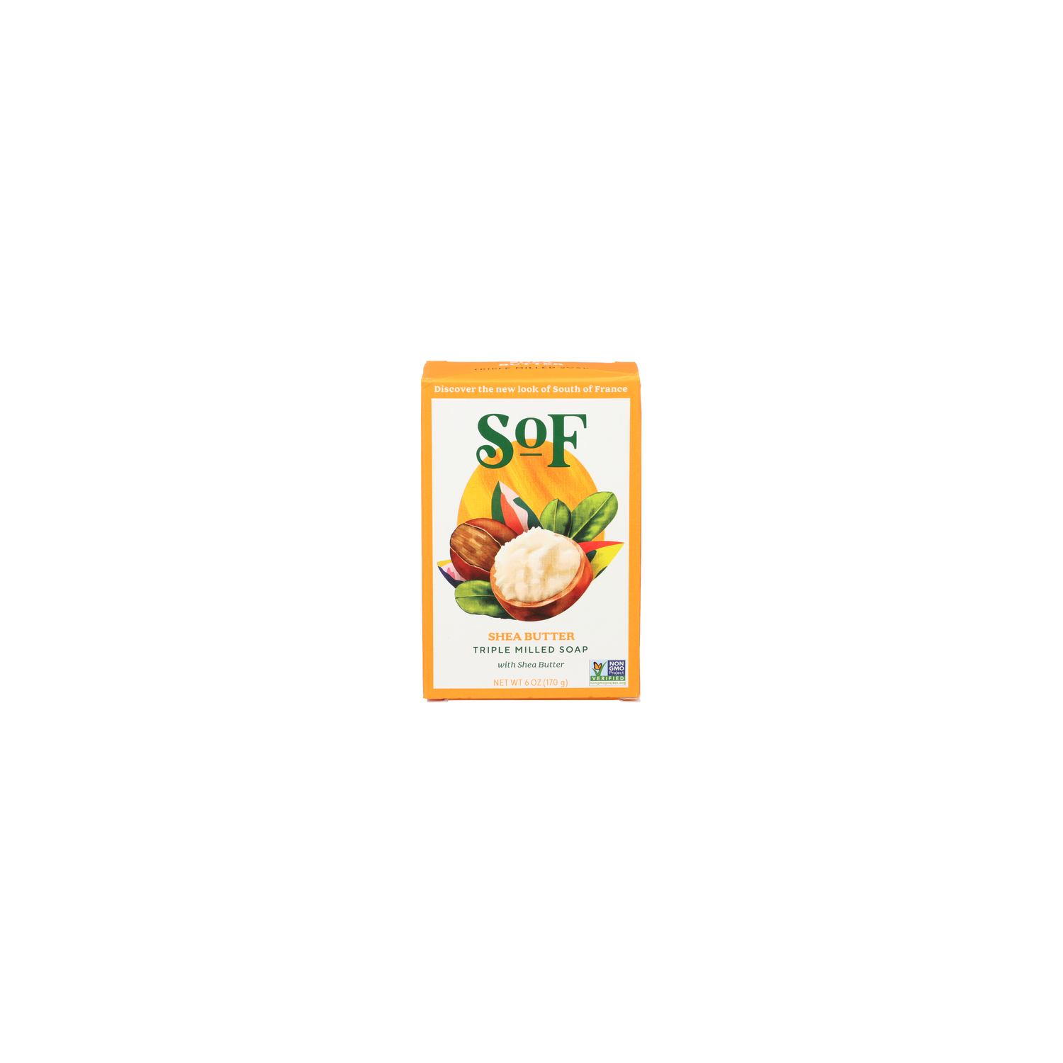 South Of France Shea Butter Triple Milled Soap Bar - 6 Ounce Image 1 of 3