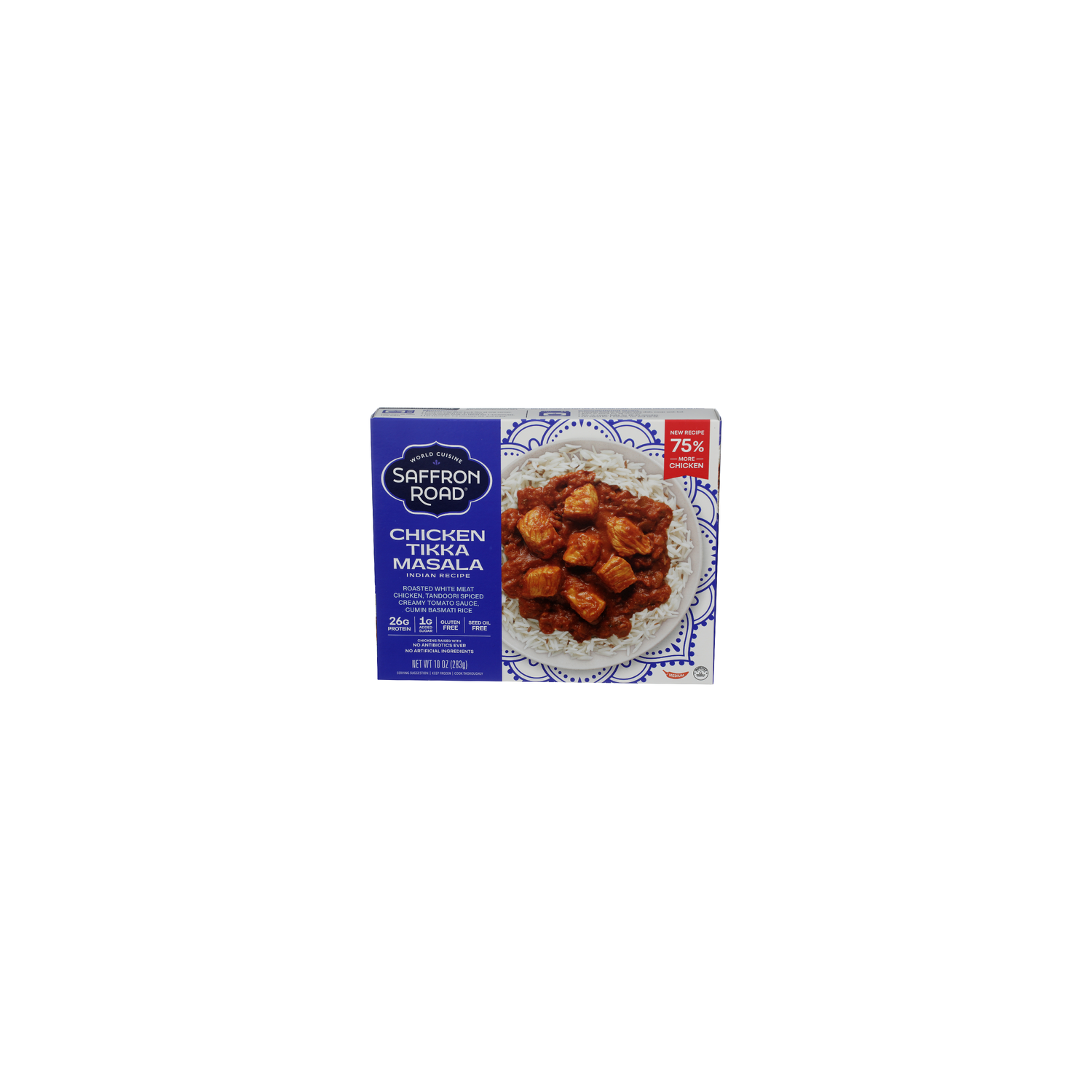 Saffron Road Chicken Tikka Masala Frozen Meal - 10 Ounce Image 1 of 4