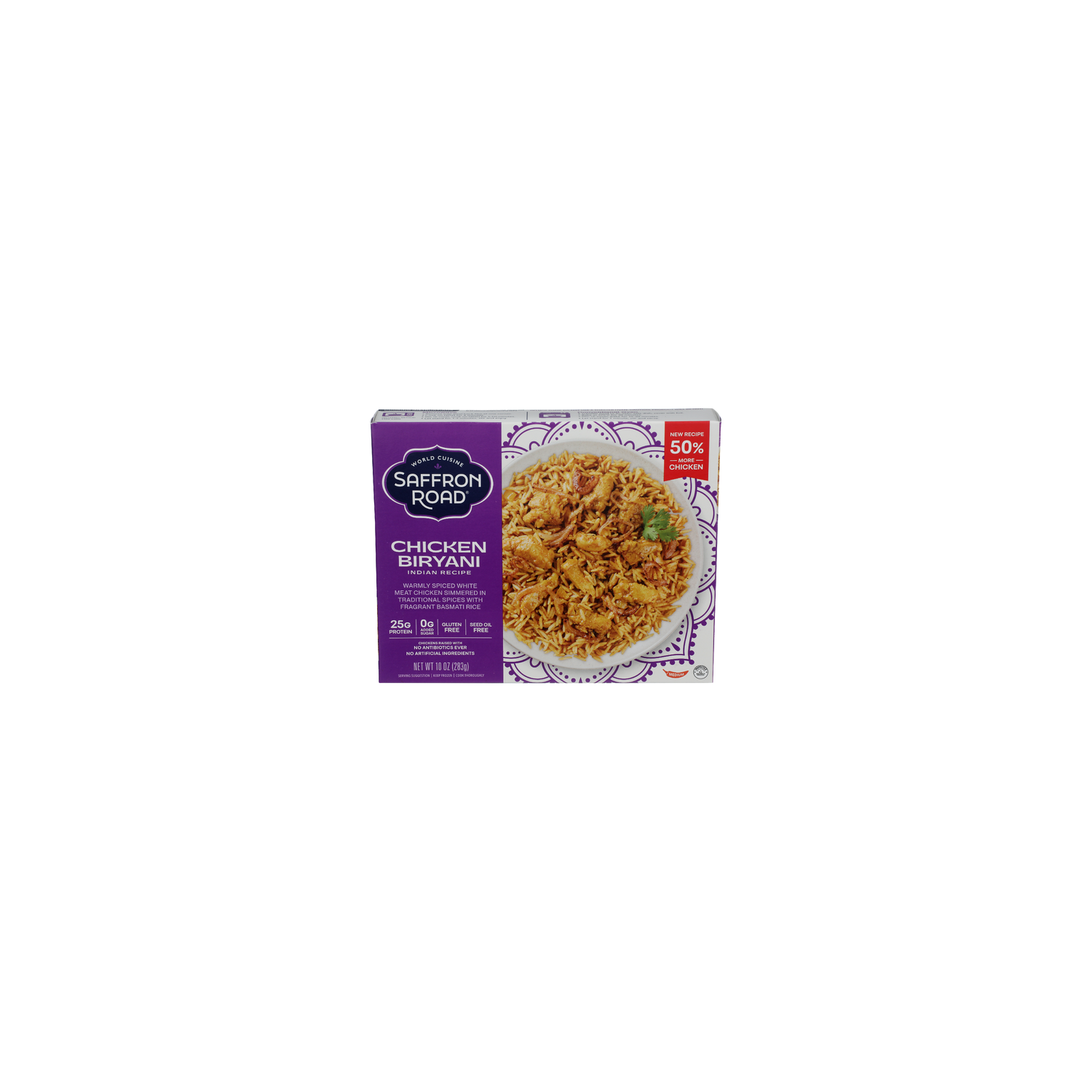 Saffron Road Chicken Biryani Frozen Meal - 10 Ounce Image 1 of 4