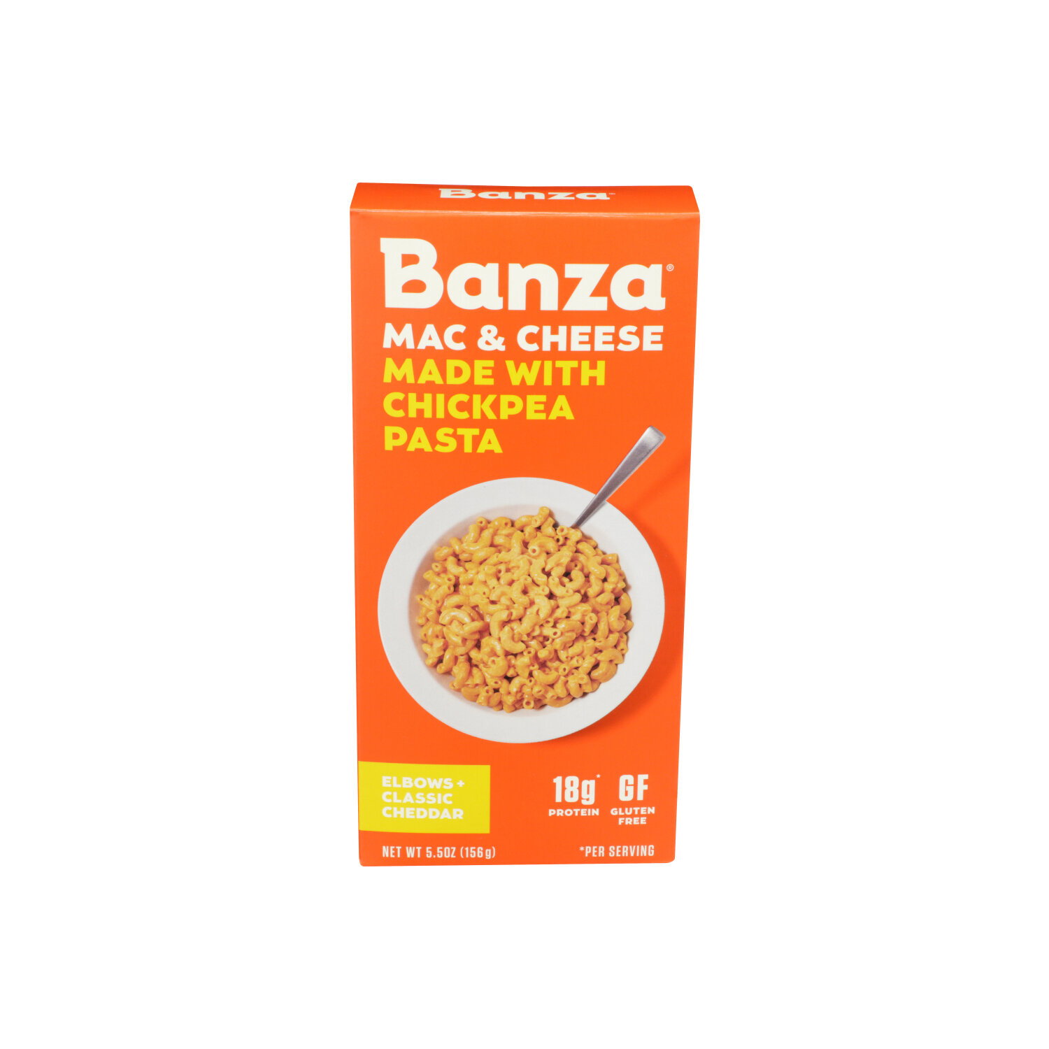 Banza Chickpea Pasta Mac & Cheese Mac & Cheddar - 5.5 Ounce Image 1 of 2