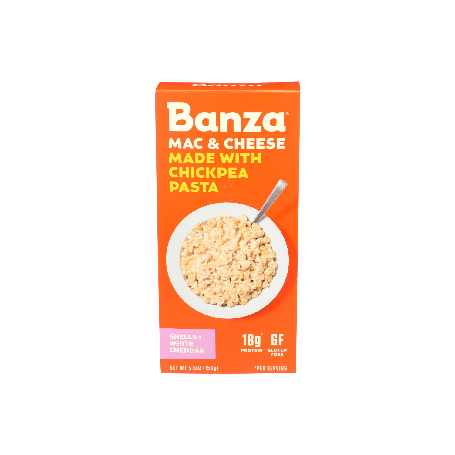 Banza Chickpea Pasta Mac & Cheese Shells & White Cheddar