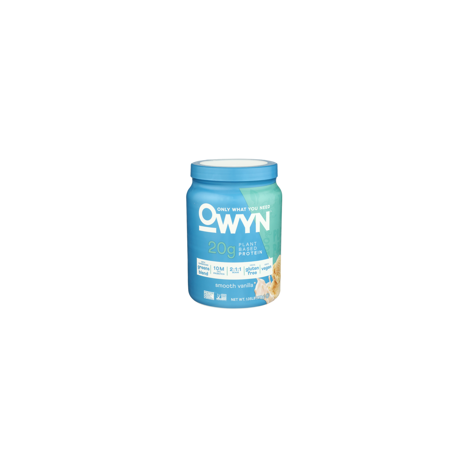 Owyn Smooth Vanilla Plant Based Powder - 1.05 Pound Image 1 of 4