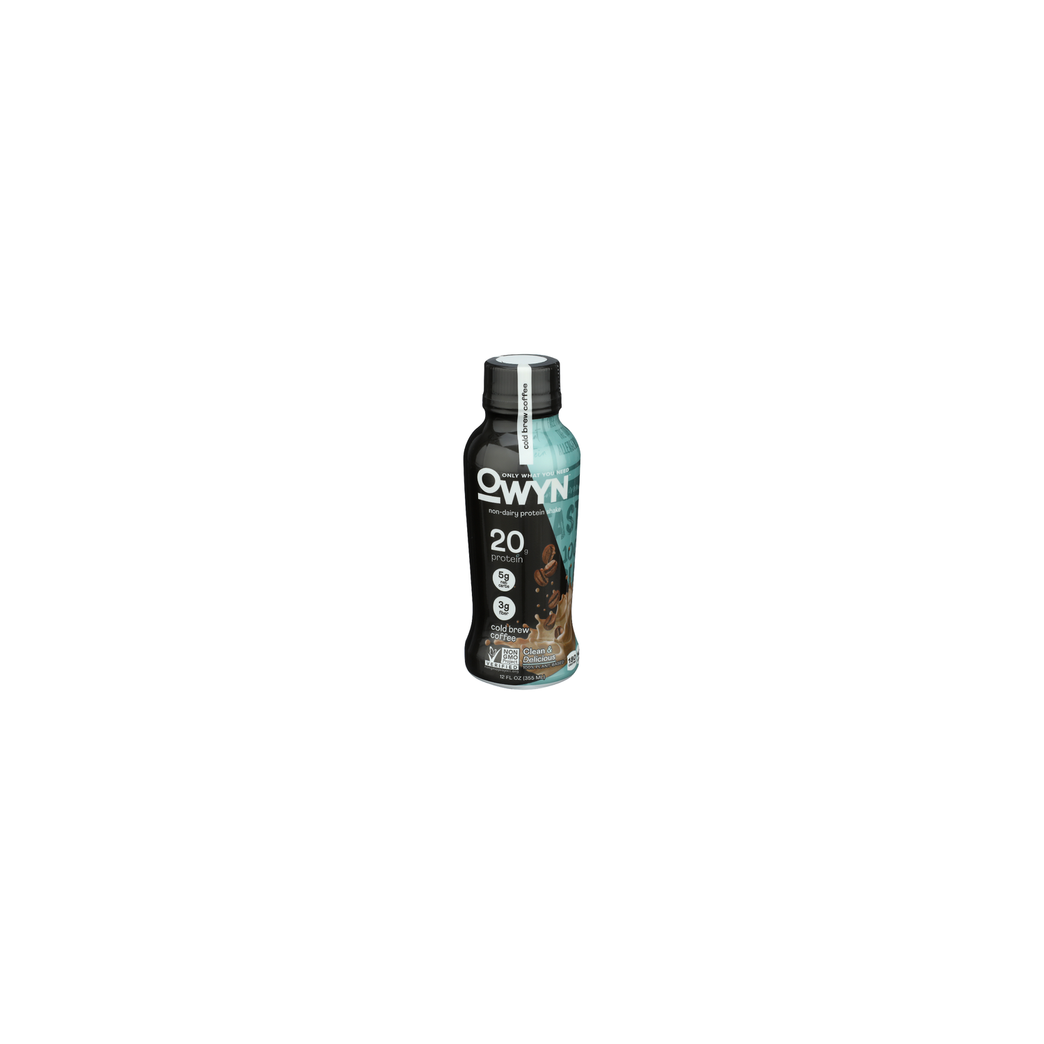 Owyn Coffee Plant Based Shake Cold Brew - 12 Fluid Ounce Image 1 of 4