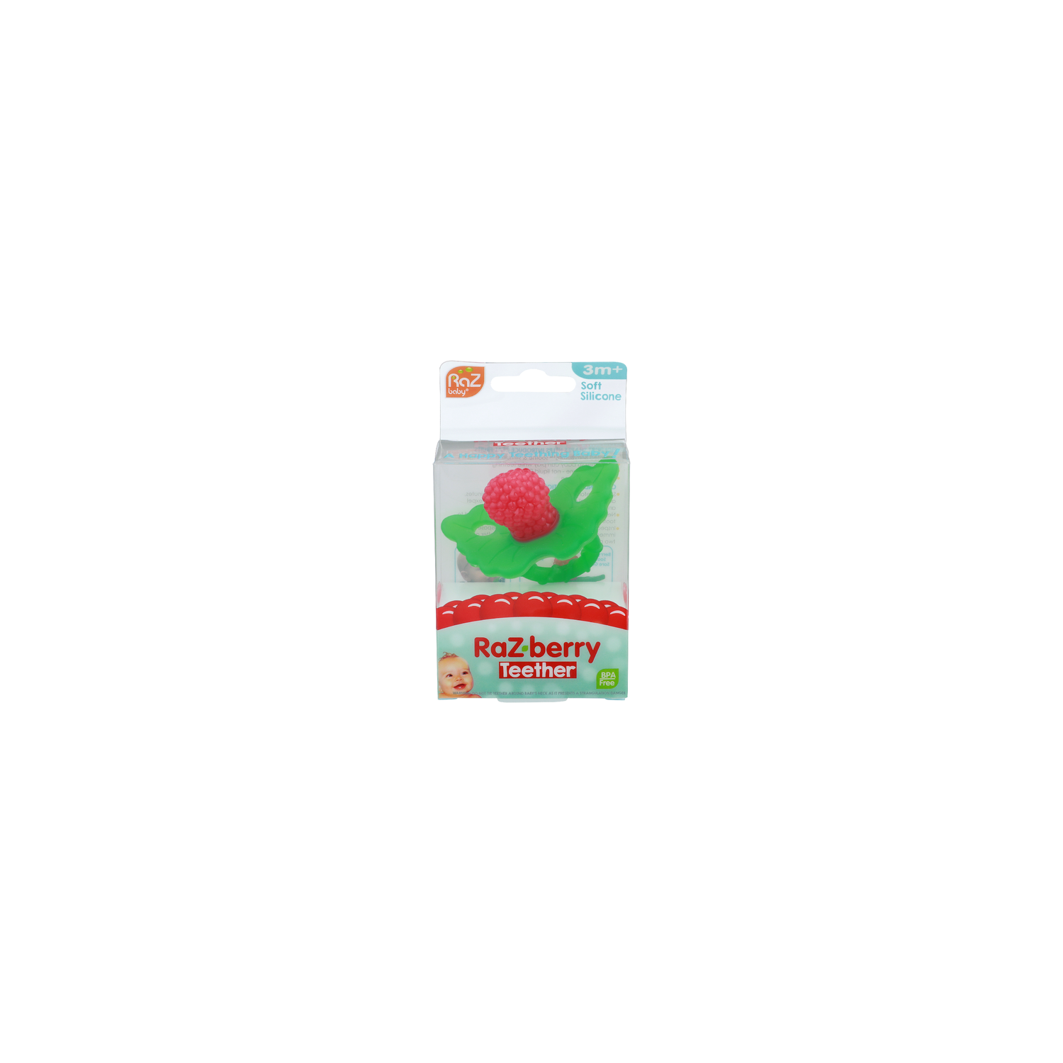 Raz Baby Raz Berry Teeether - 1 Each Image 1 of 2