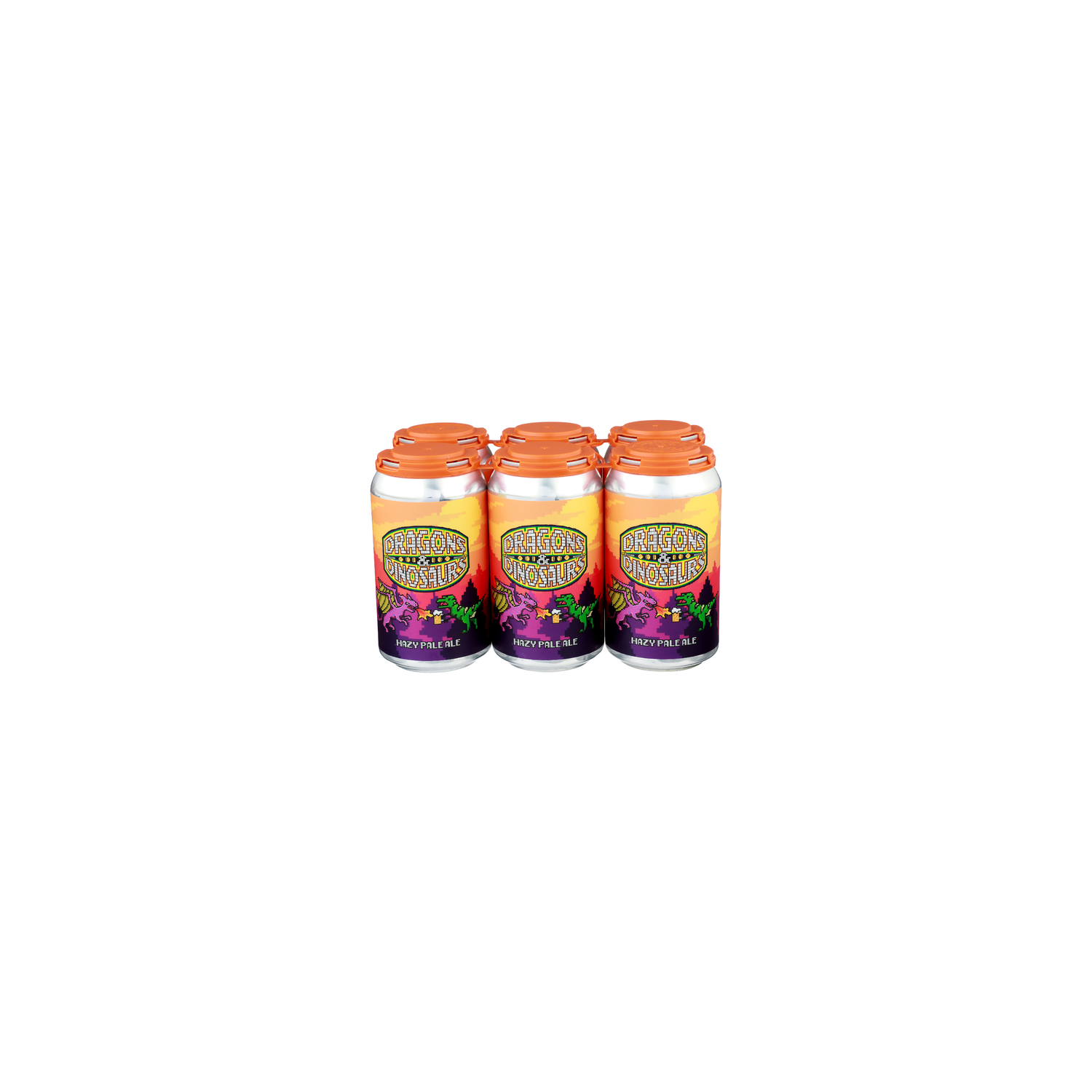 DRAGON & DINOSAURS Hazy Pale Ale Beer - 6 Count Image 1 of 2