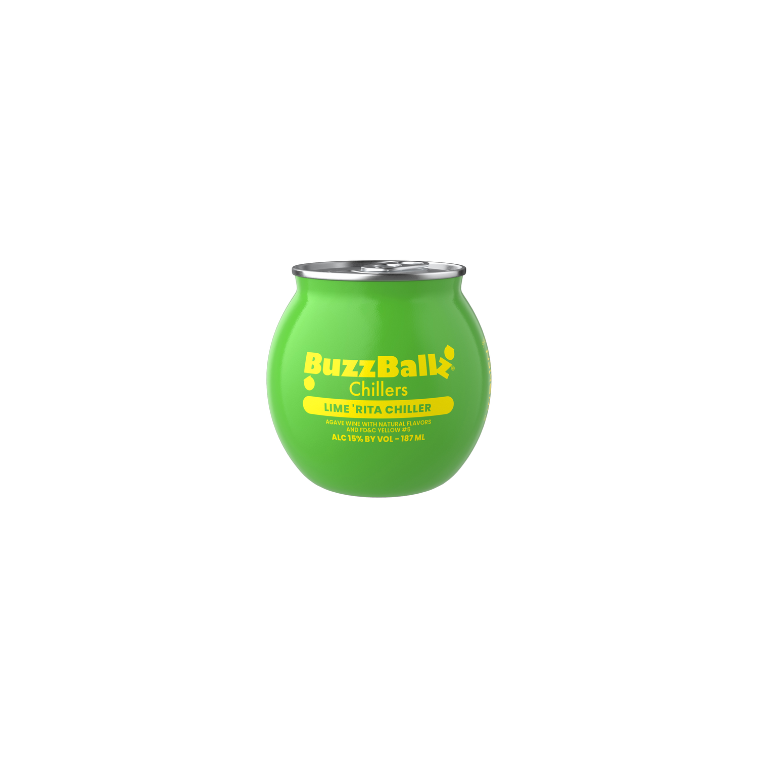 BuzzBallz Lime Rita Agave Wine Chillers, 30 Proof - 187 ml