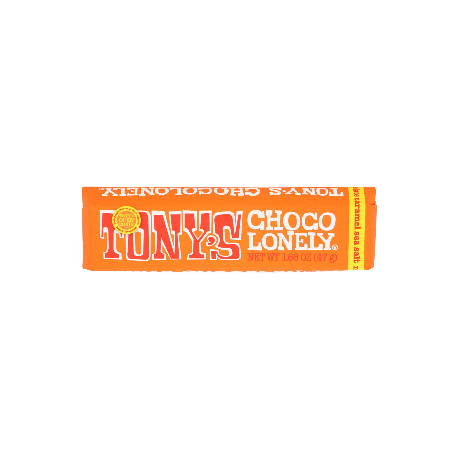 TONY's Chocolonely Chocolate Bar Milk Caramel Sea Salt - 1.66 Ounce Image 1 of 4