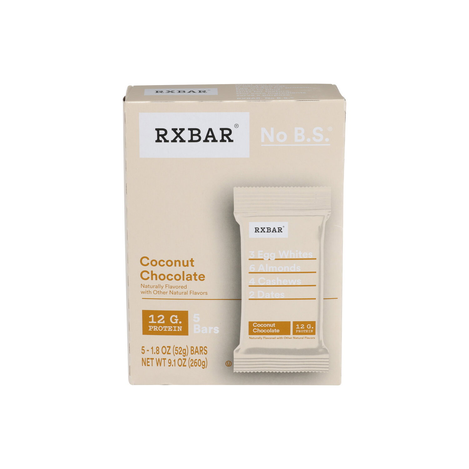 Rxbar Bar-Protein-Coconut Chocolate - 1.8 Ounce - 5 Count Image 1 of 3