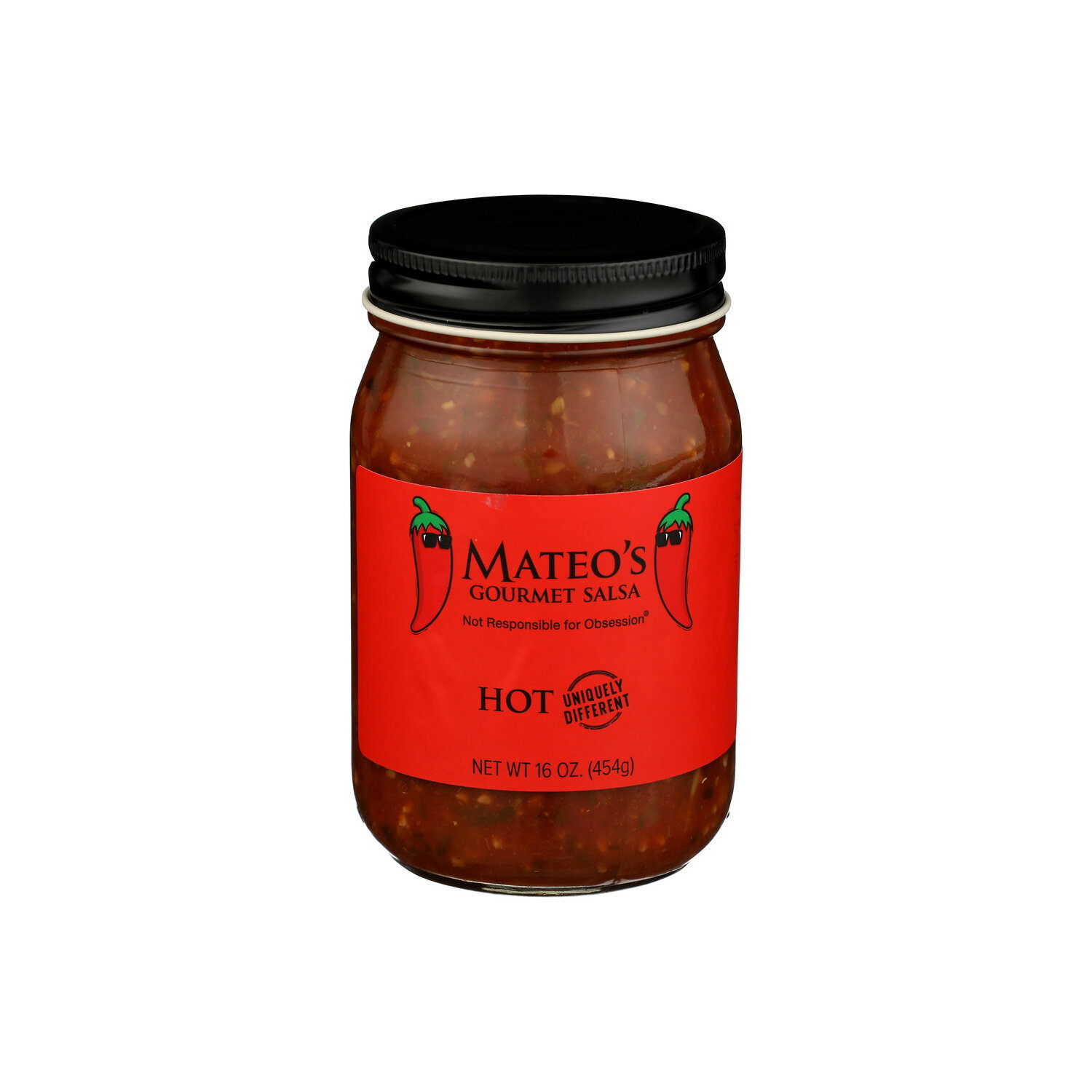 Mateo's Gourmet Salsa Hot - 16 Ounce - Brookshire's