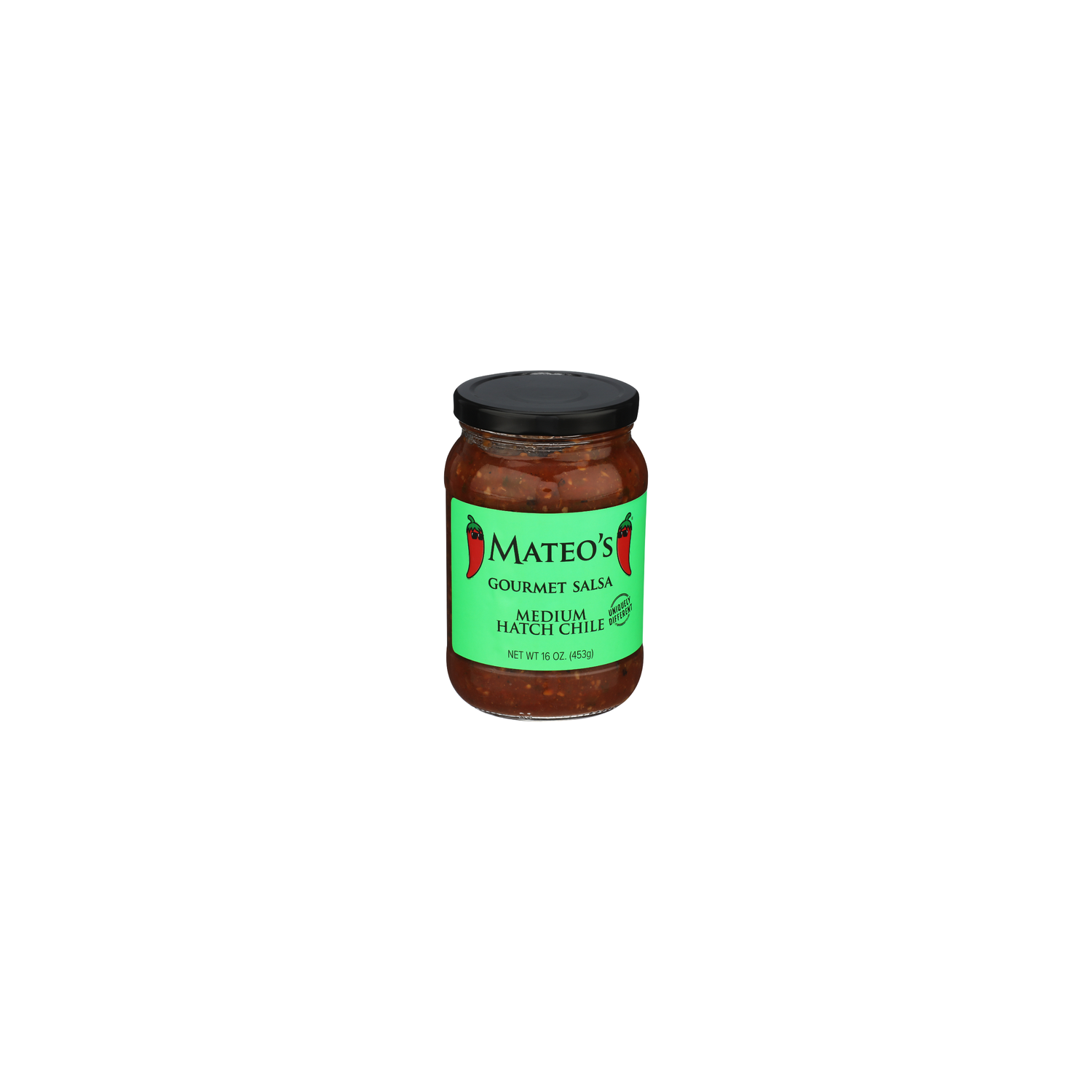 Mateo's Gourmet Salsa Medium Hatch Chile - 16 Ounce Image 1 of 4