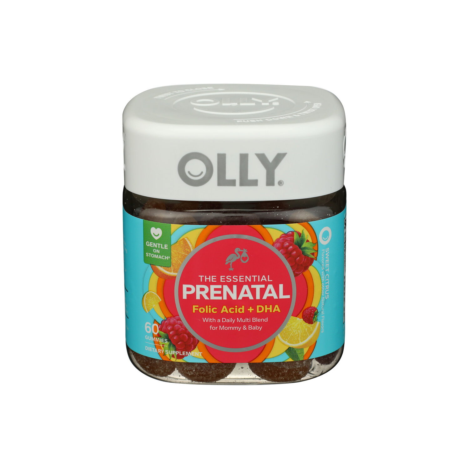Olly Sweet Citrus The Essential Prenatal Multi - 60 Count Image 1 of 2