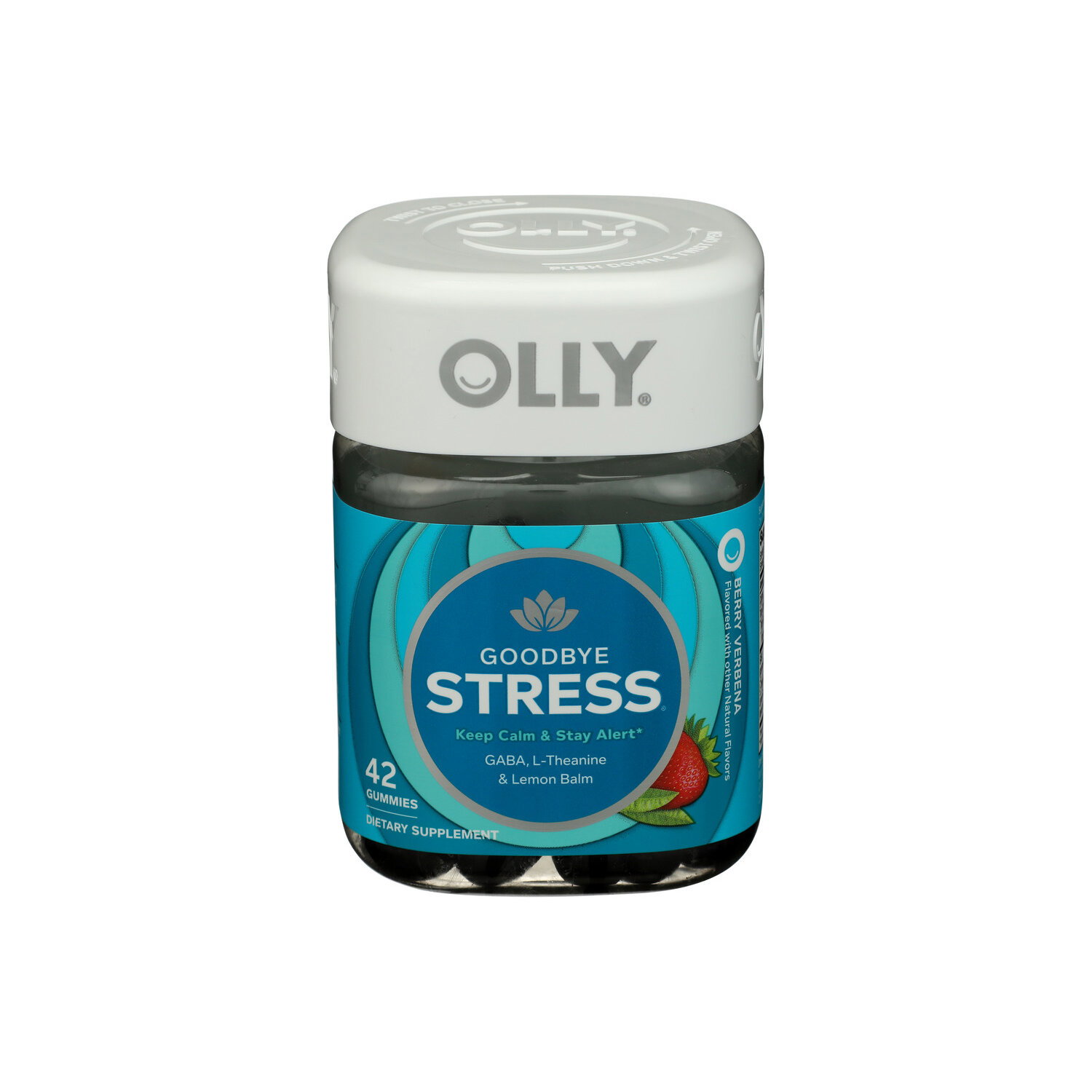 Olly Berry Verbena Goodbye Stress - 42 Count - Super 1 Foods