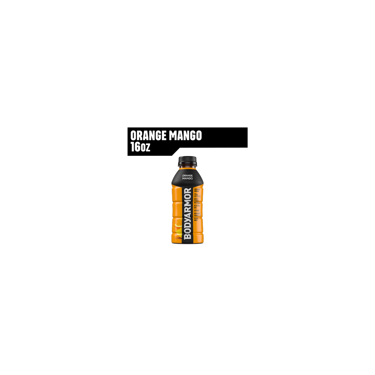 Bodyarmor Orange Mango Sports Drink Bottle - 16 Fluid Ounce Image 1 of 4
