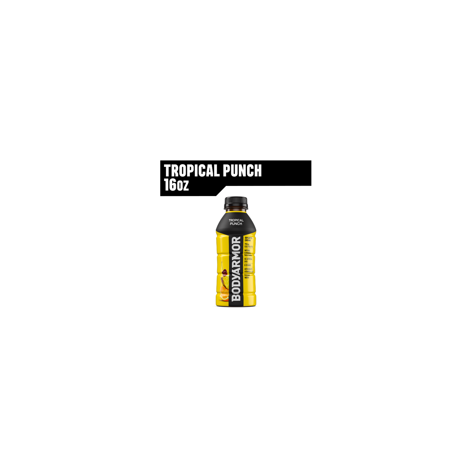 Bodyarmor Tropical Punch Sports Drink Bottle - 16 Fluid Ounce Image 1 of 4
