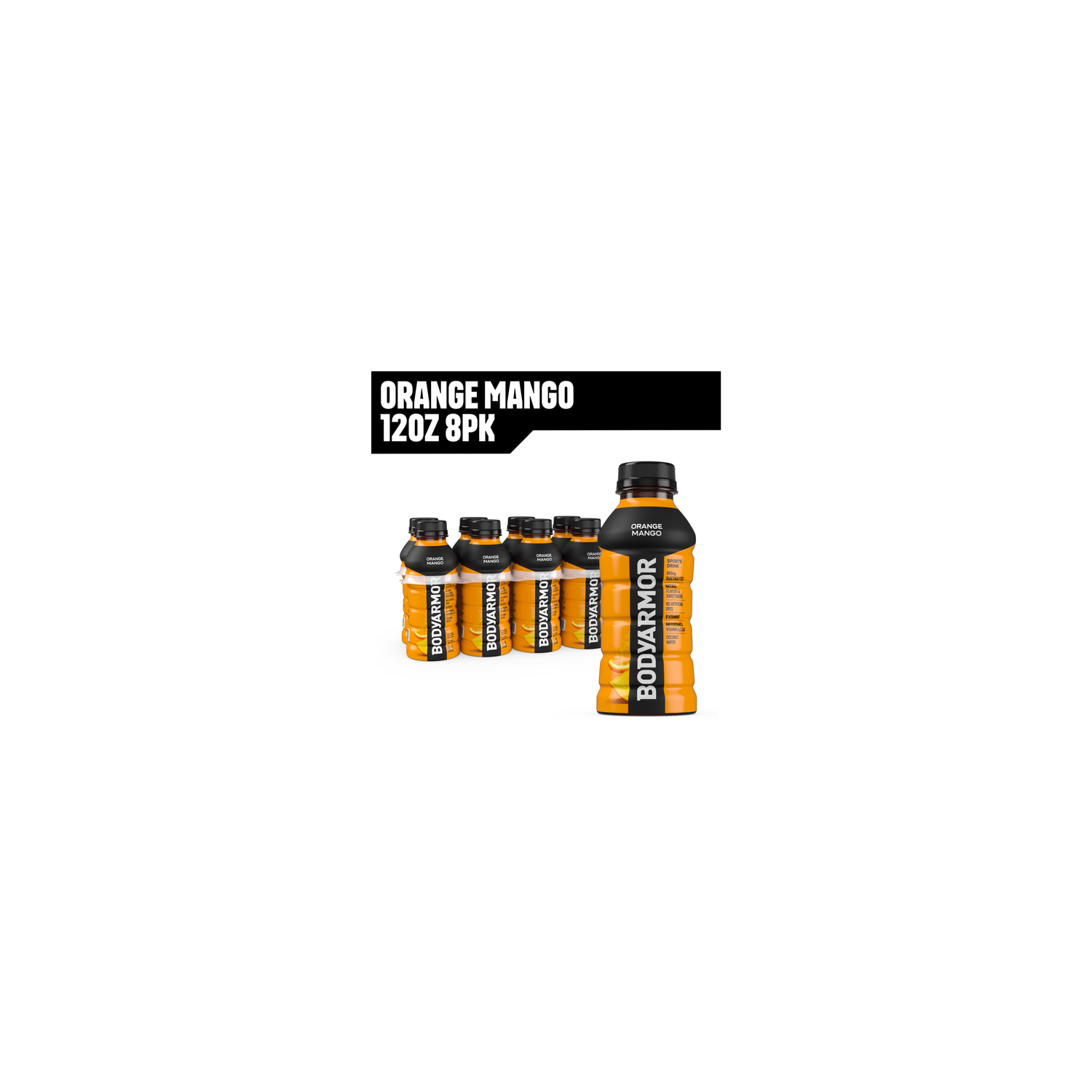 Bodyarmor Orange Mango Sports Drink Bottles - 96 Fluid Ounce Image 1 of 4