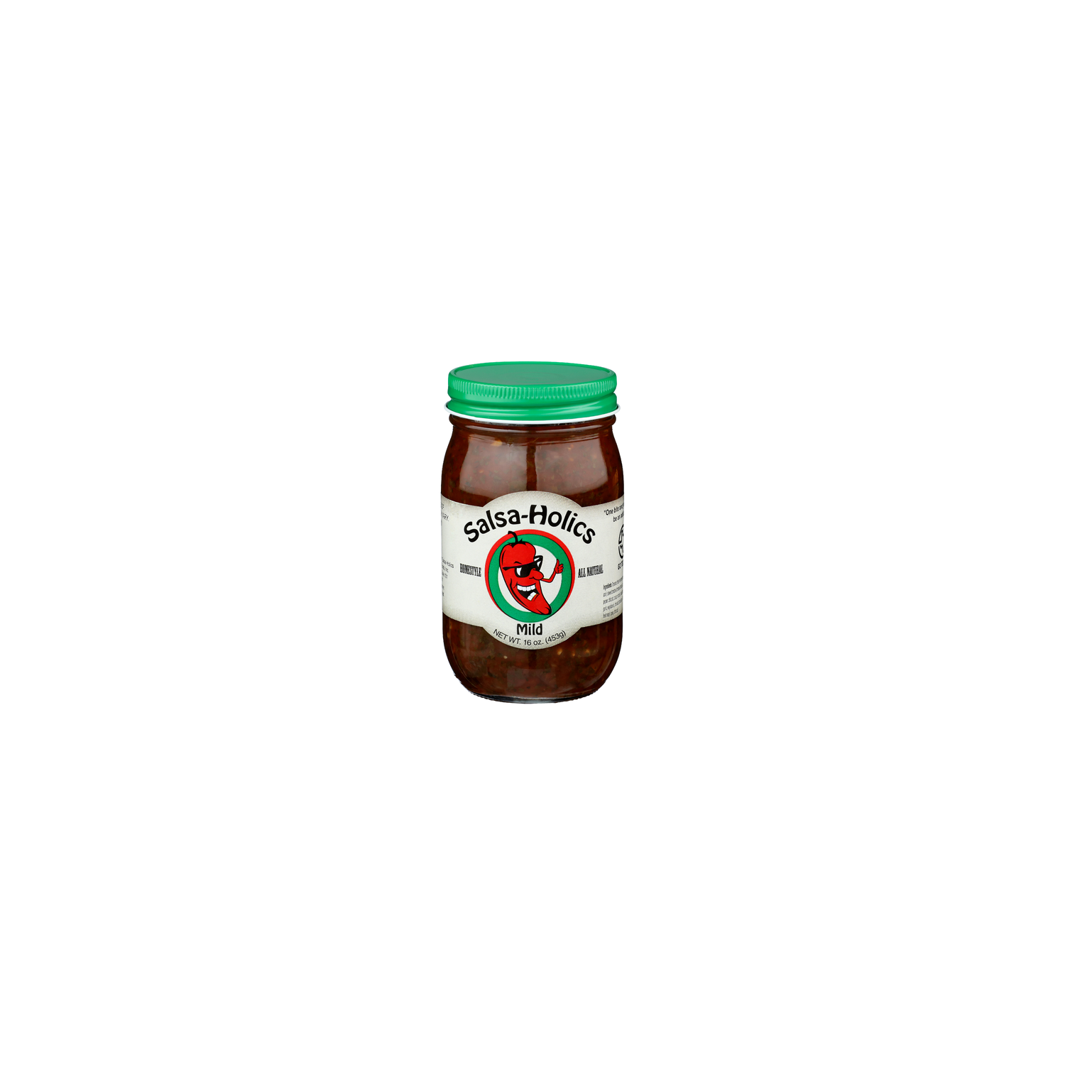 SALSA-HOLICS Mild Sauce - 16 Ounce Image 1 of 4