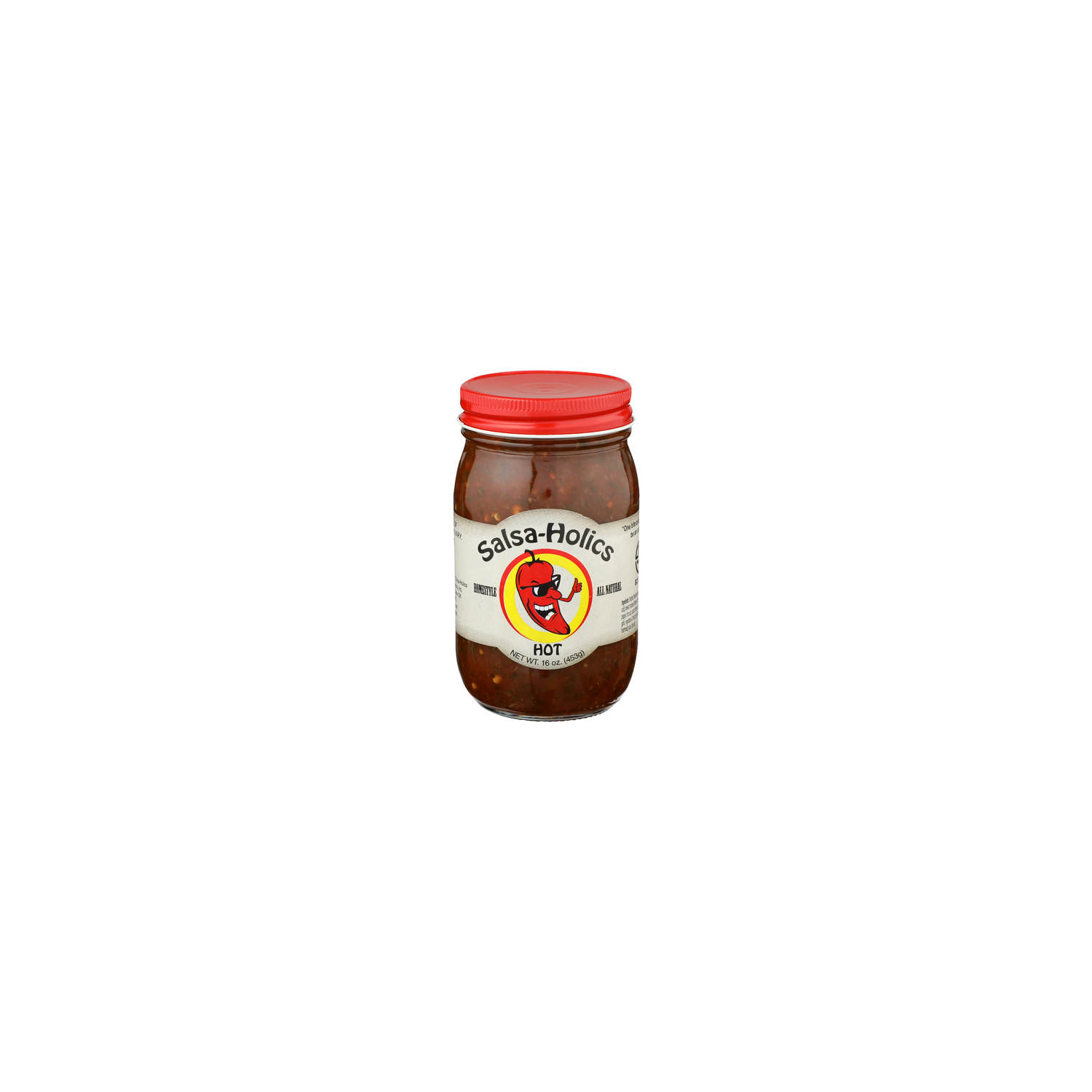 SALSA-HOLICS Hot Homestyle Sauce - 16 Ounce - FRESH by Brookshire's