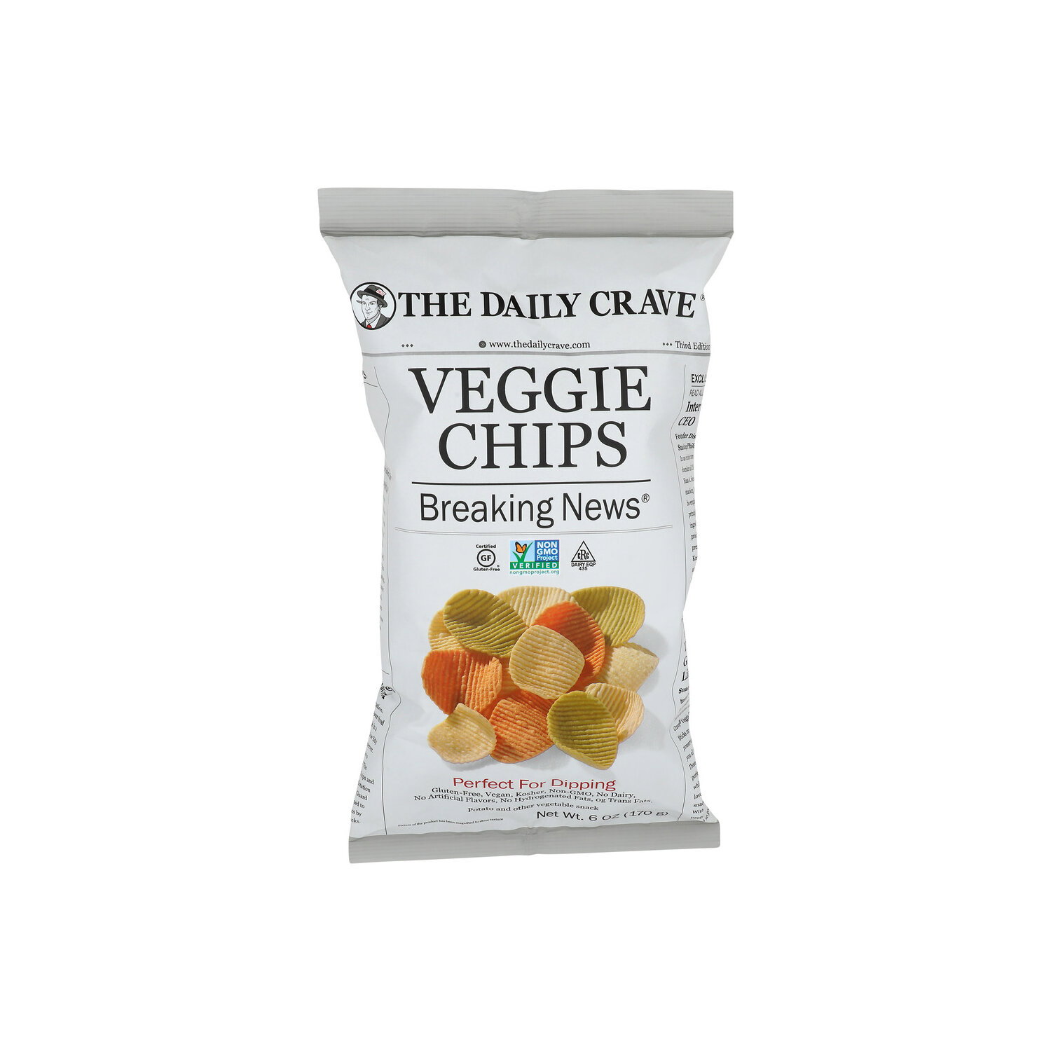 The Daily Crave Potato And Other Vegetable Snack Veggie Chips - 6 Ounce Image 1 of 4