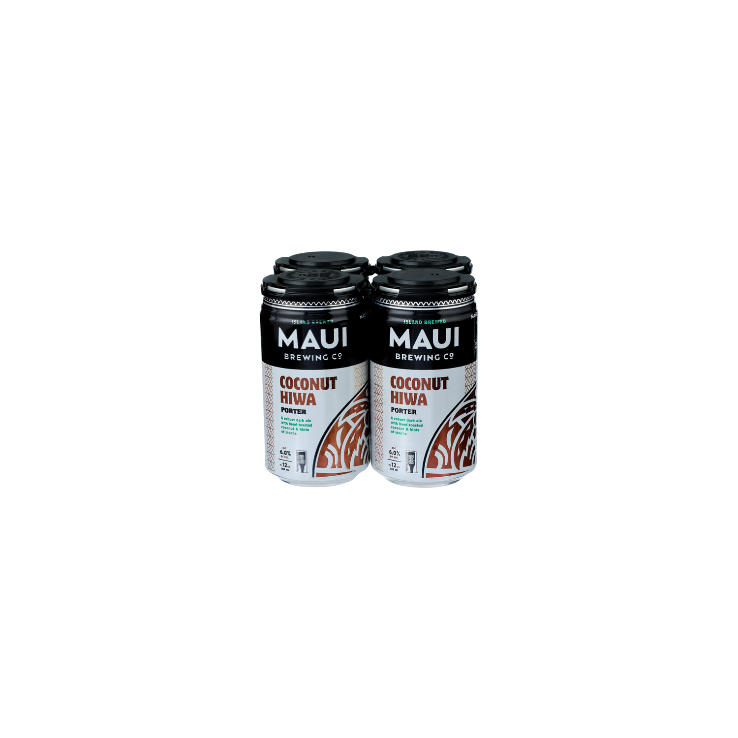 Maui Brewing Co Coconut Hiwa Porter - 4 Count Image 1 of 2