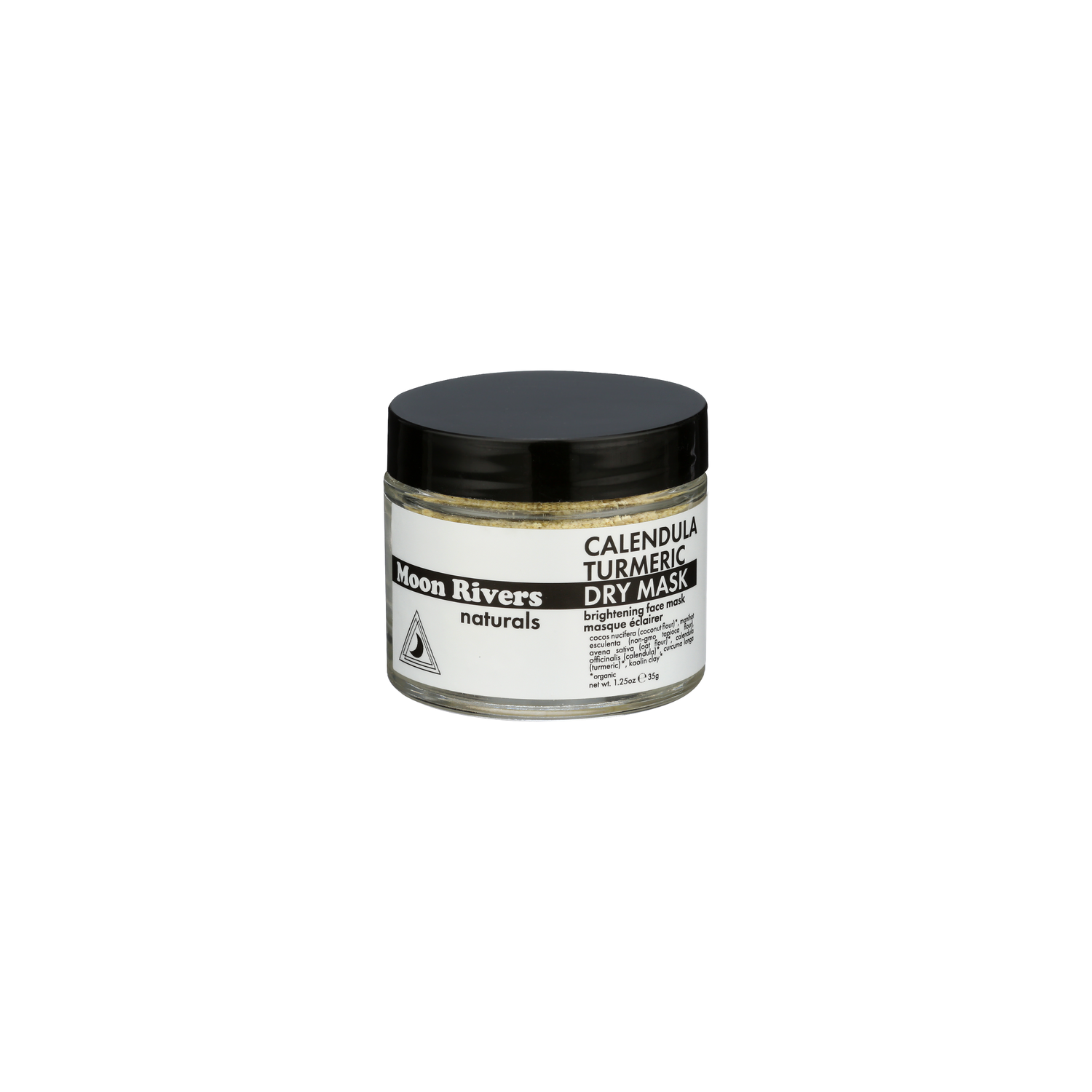 Moon Rivers Naturals Calendula Turmeric Brightening Face Mask Dry - 1.25 Ounce Image 1 of 3