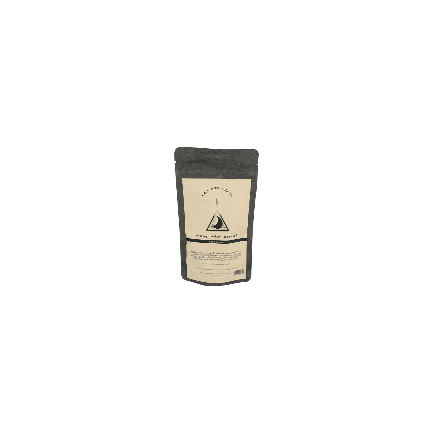 Moon Rivers Naturals Rosemary Patchouli Cedarwood Cone Incense - 1 Each Image 1 of 2