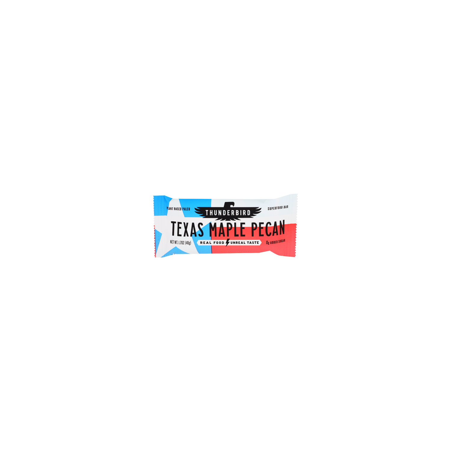 Thunderbird Real Food Bar Texas Maple Pecan Nutrition - 1.7 Ounce Image 1 of 2