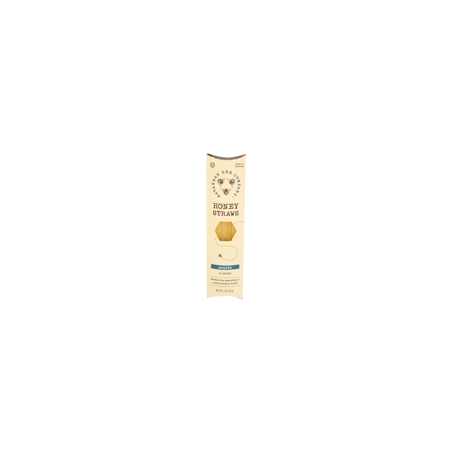 Savannah Bee Company Premium Acacia Honey Sticks - 0.167 Ounce - 12 Count Image 1 of 3
