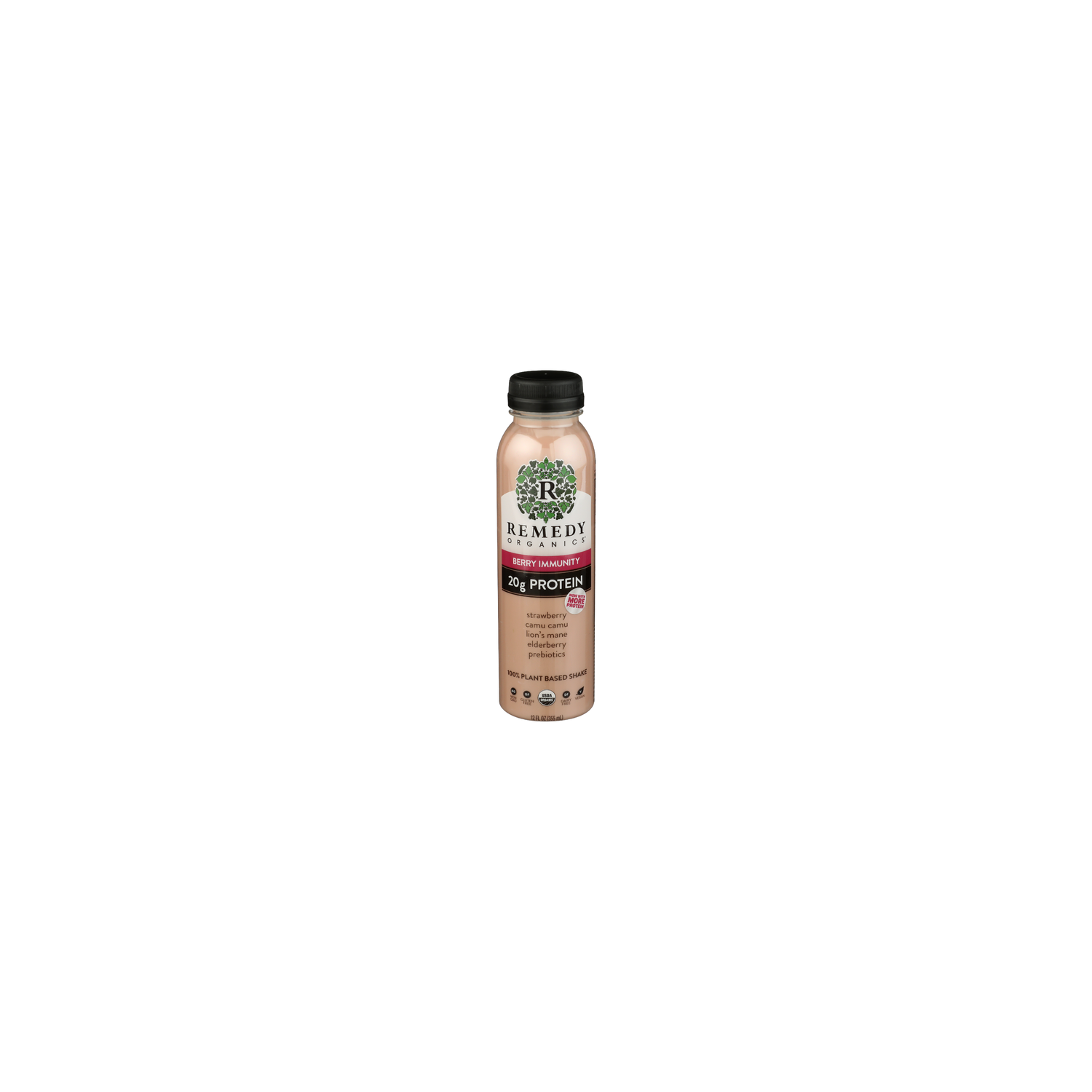 Remedy Organics Berry Immunity Plant-Based Protein Shake - 12 Fluid Ounce Image 1 of 4