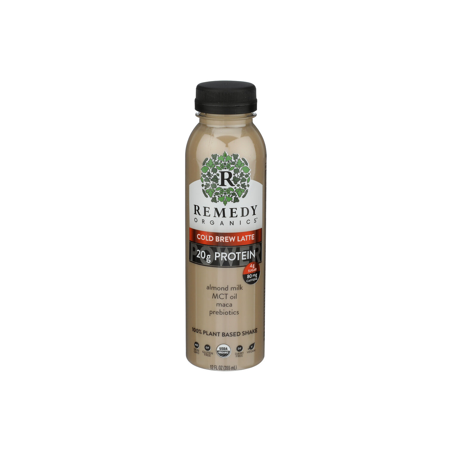 Remedy Organics Cold Brew Keto Protein Shake Latte - 12 Fluid Ounce Image 1 of 4