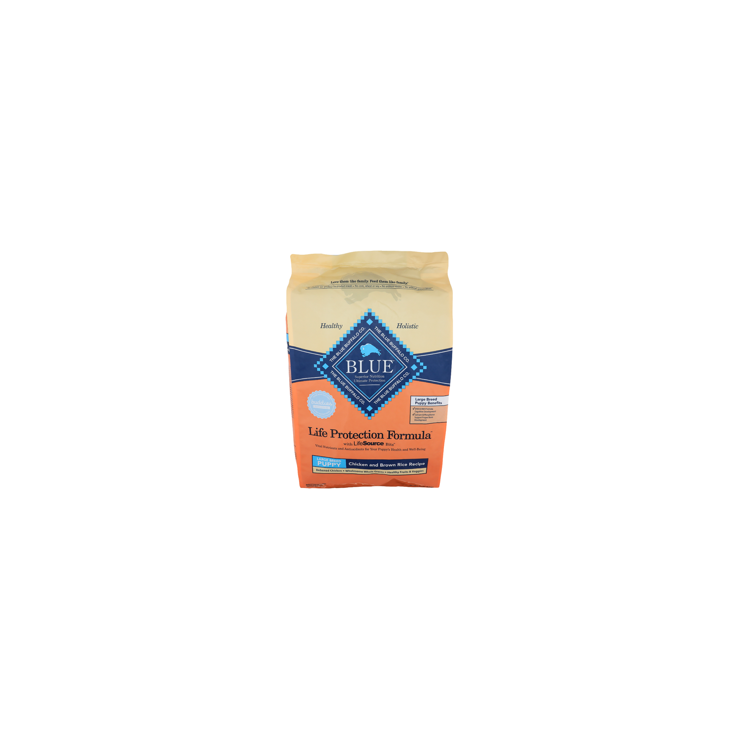 Blue Buffalo Life Protection Formula Chicken & Brown Rice Large Breed Puppy Dry Dog Food - 15 Pound Image 1 of 4