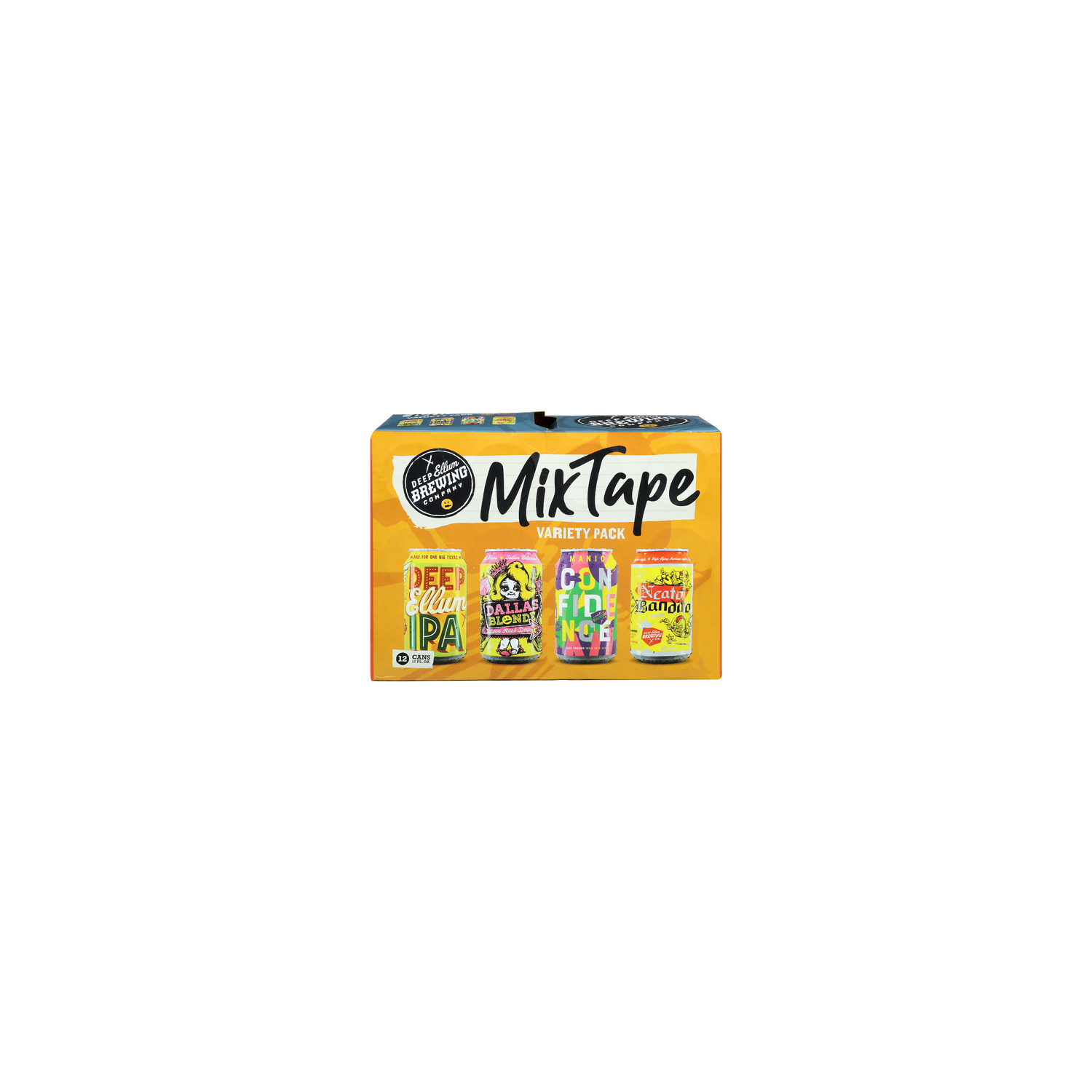 Deep Ellum Brewing CO. Variety Pack Mix Tape - 12 Fluid Ounce - 12 Count Image 1 of 2