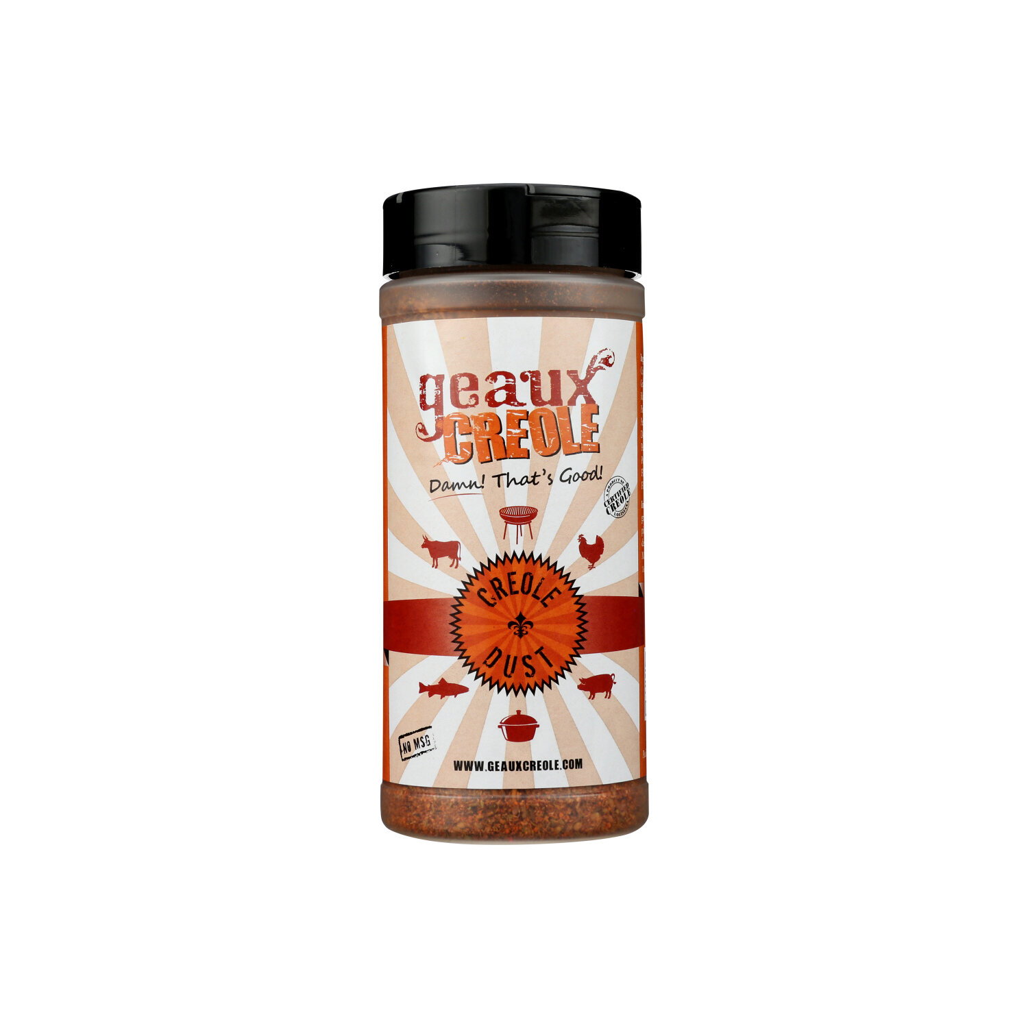 Geaux Creole Seasoning Dust - 10 Ounce Image 1 of 2