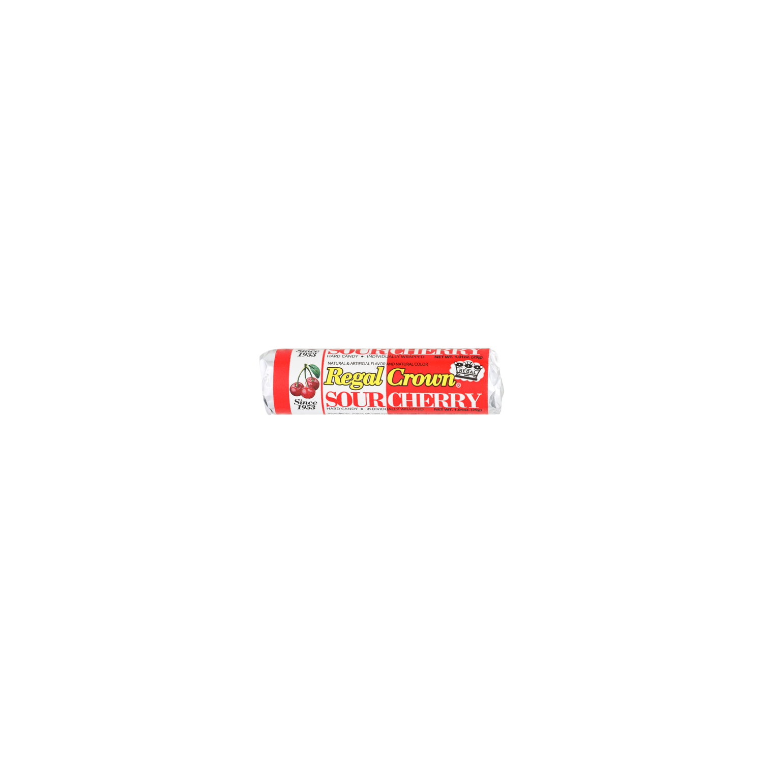 Regal Crown Sour Cherry Hard Candy - 1.01 Ounce Image 1 of 3