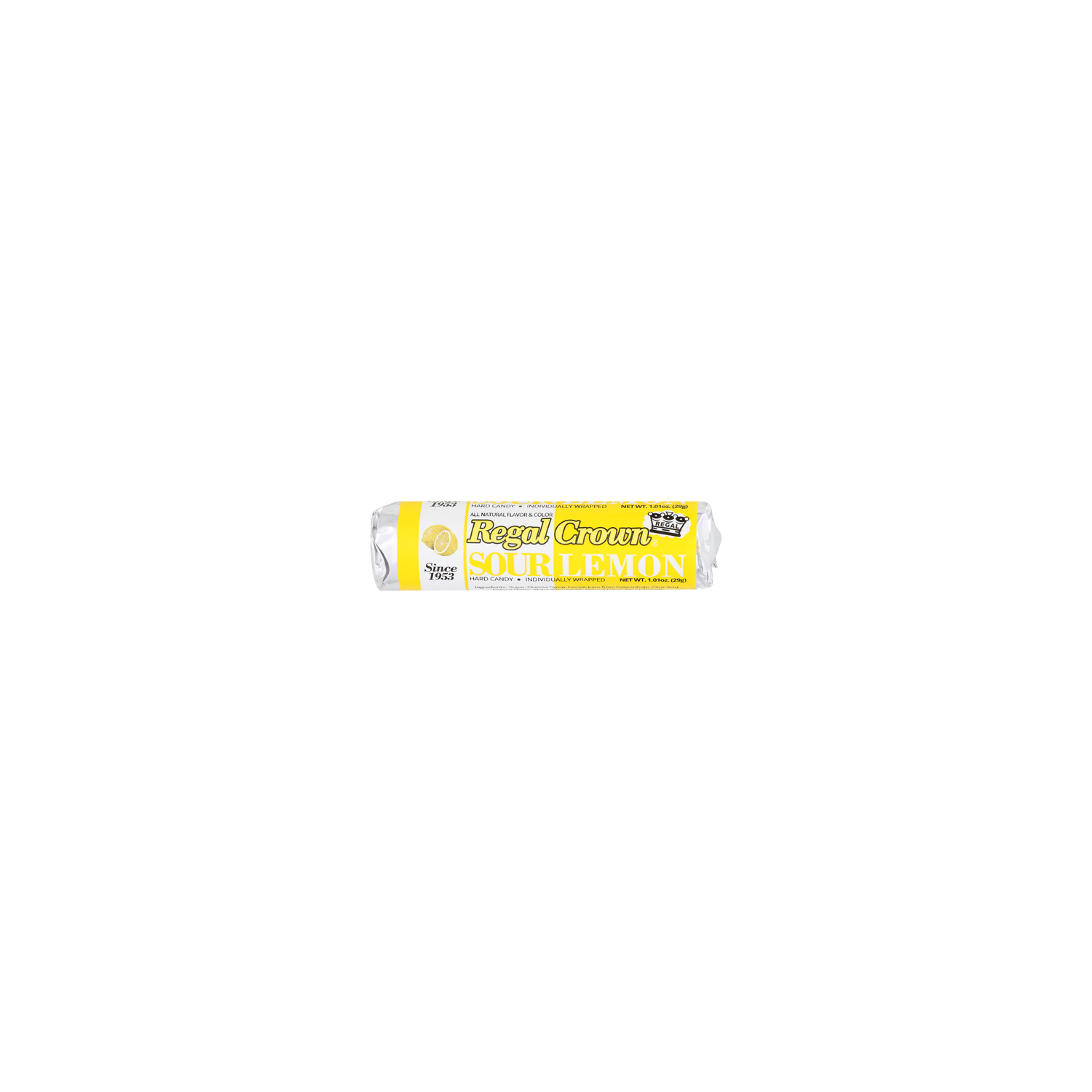 Regal Crown Sour Lemon Hard Candy - 1.01 Ounce Image 1 of 3