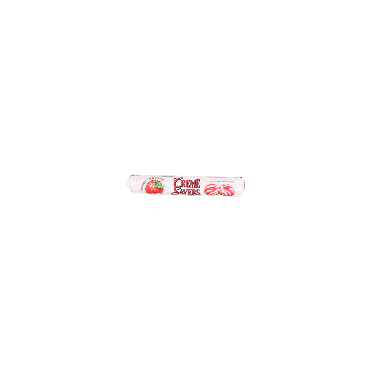 Creme Savers Strawberries & Creme Hard Candy - 0.147 Ounce - 12 Count Image 1 of 2