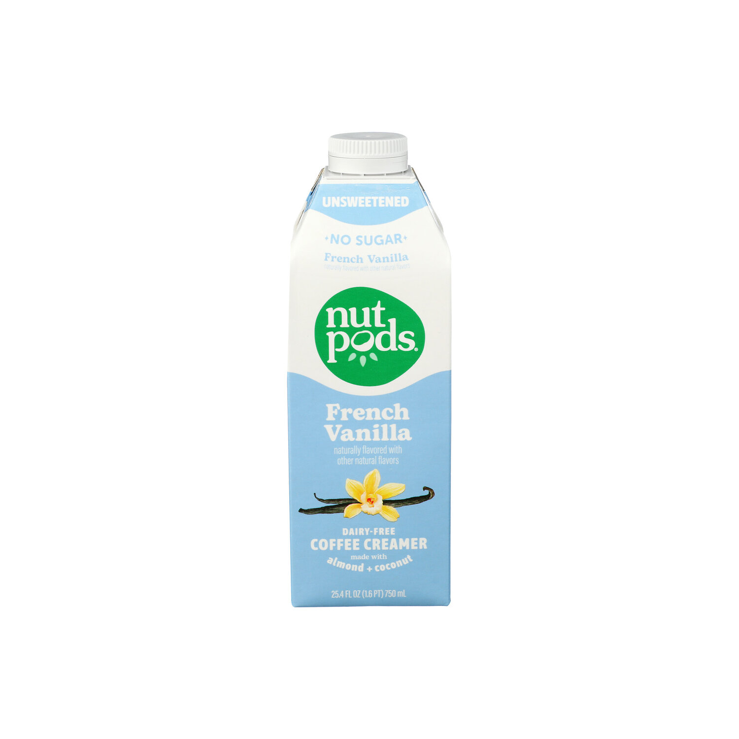 Nutpods Dairy Free French Vanilla Liquid Coffee Creamer - 25.4 Fluid Ounce Image 1 of 4