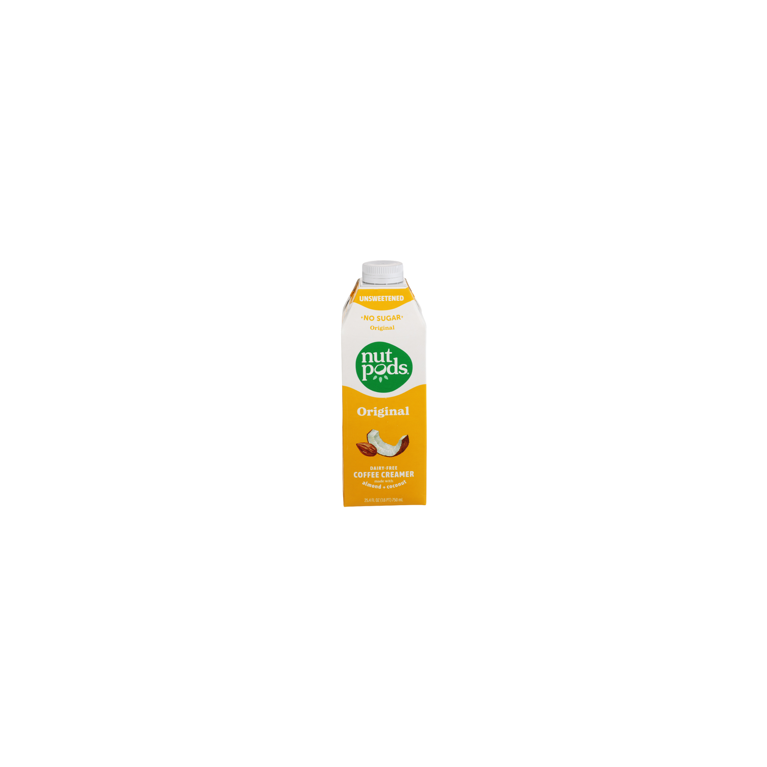 Nutpods Original Liquid Dairy Free Unsweetened Creamer - 25.4 Fluid Ounce Image 1 of 4