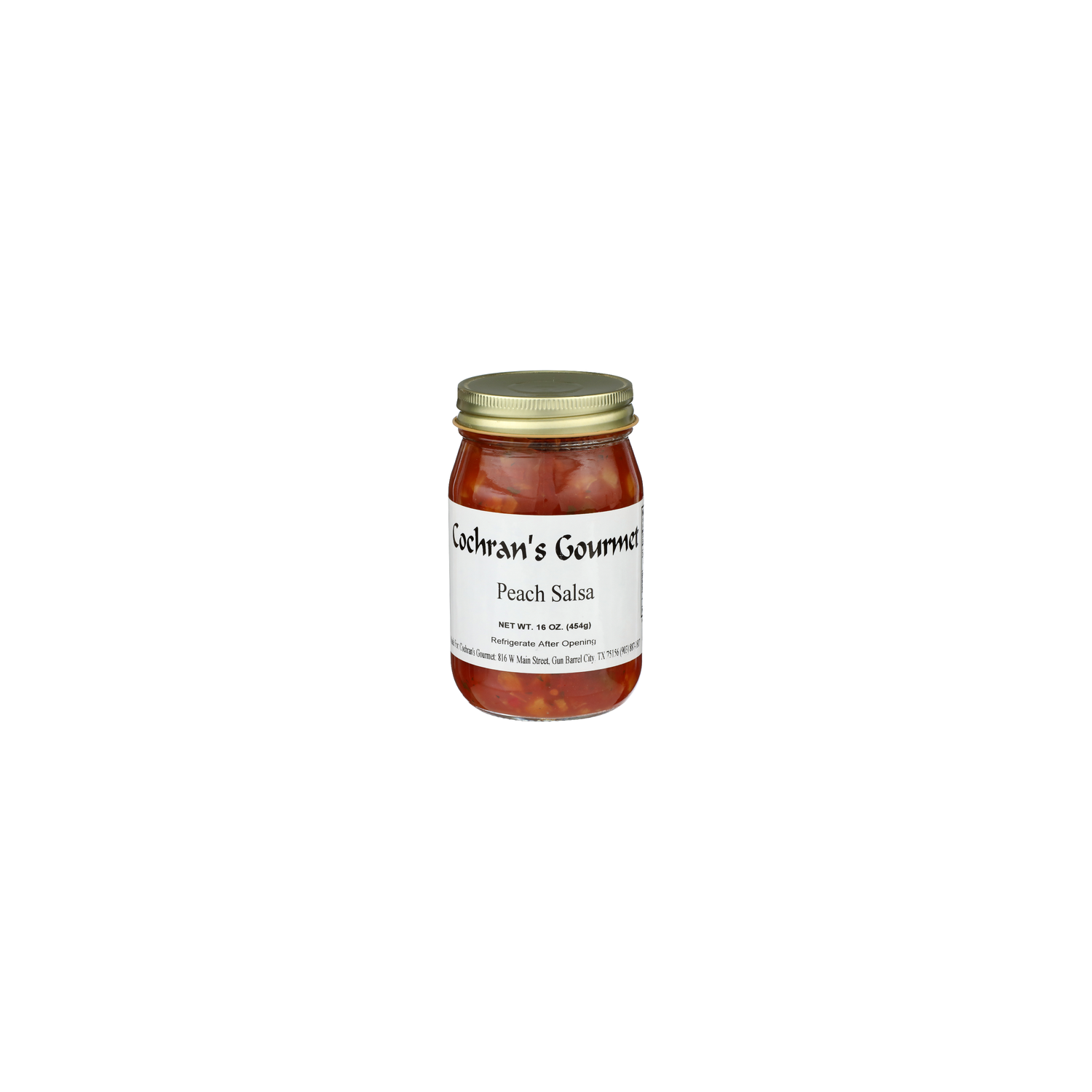 COCHRAN's Gourmet Peach Salsa - 16 Ounce Image 1 of 4