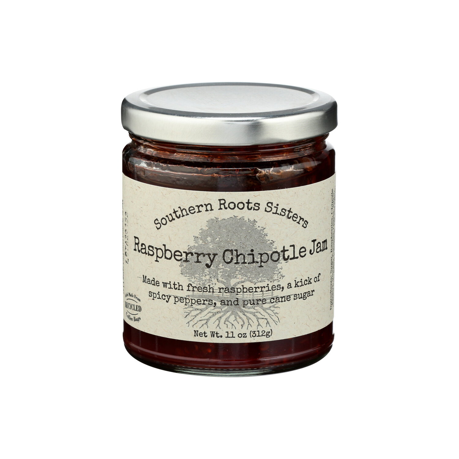 Southern Roots Sisters Jam Raspberry Chipotle - 11 Ounce Image 1 of 2