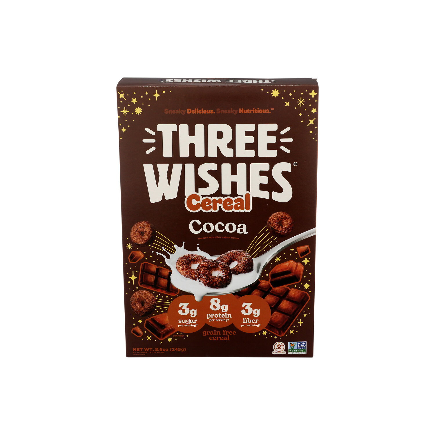 Three Wishes Cocoa Grain Free Cereal - 8.6 Ounce Image 1 of 4