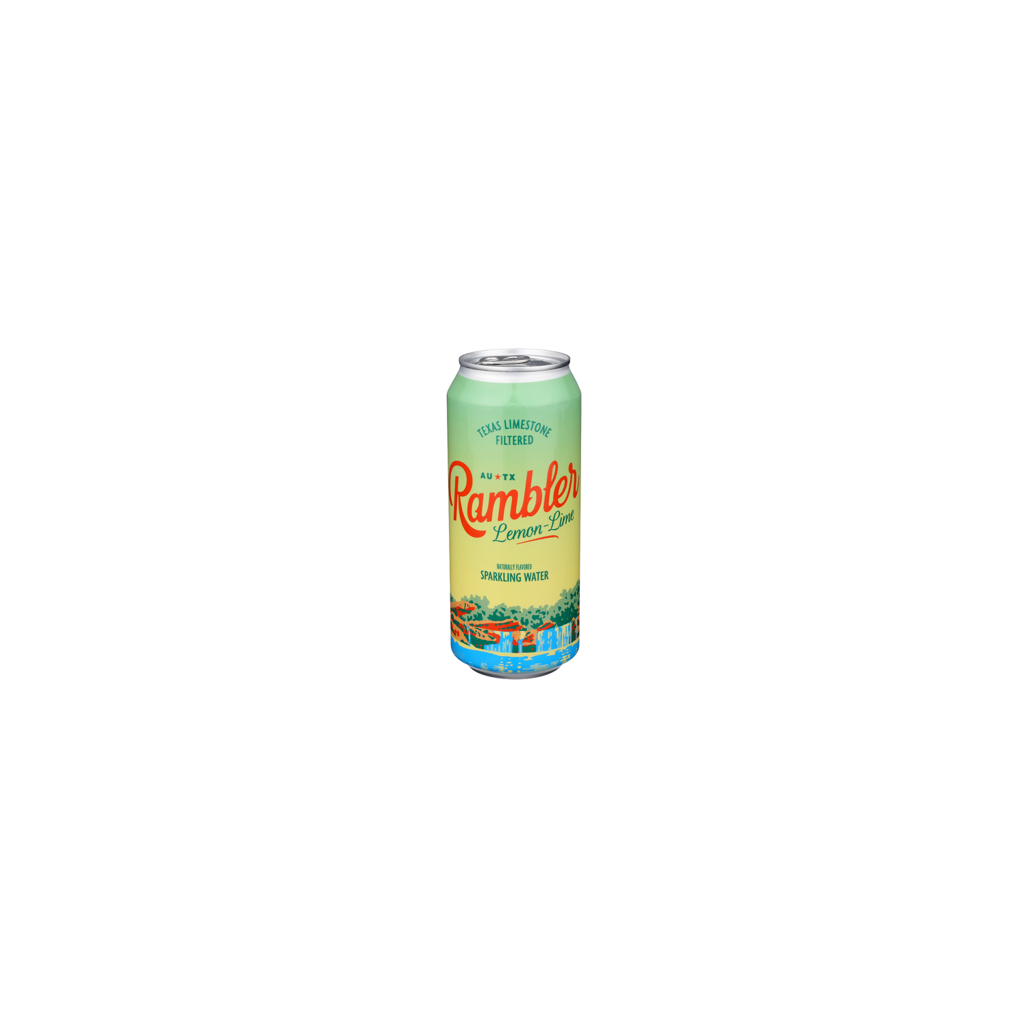 Rambler Lemon Lime Sparkling Water - 16 Fluid Ounce Image 1 of 4