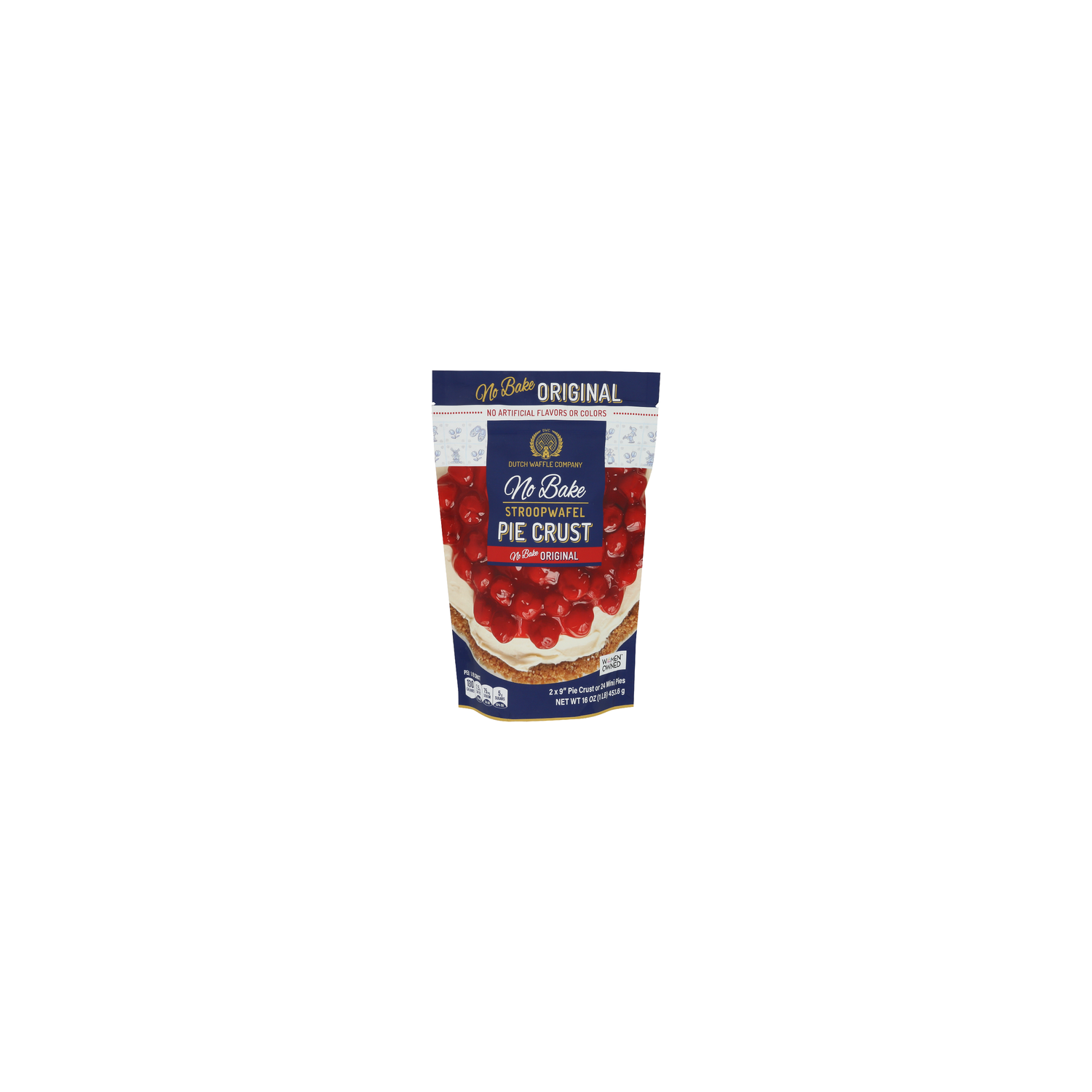 Dutch Waffle Company Stroopwafel Cookie Crispy Wafer Crumbs No Bake Pie Crust - 16 Ounce Image 1 of 4
