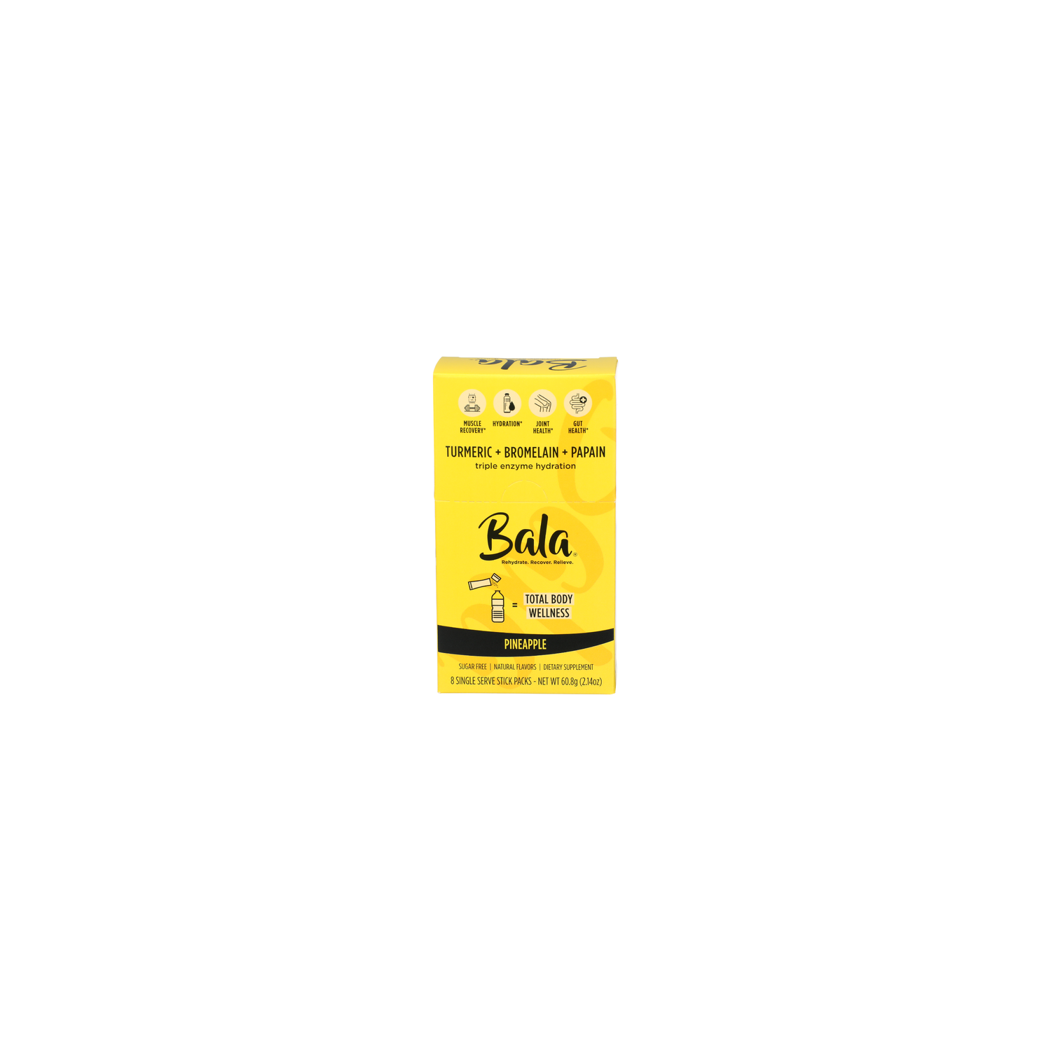 Bala Hydration Pineapple Pkt - 0.268 Ounce - 8 Count