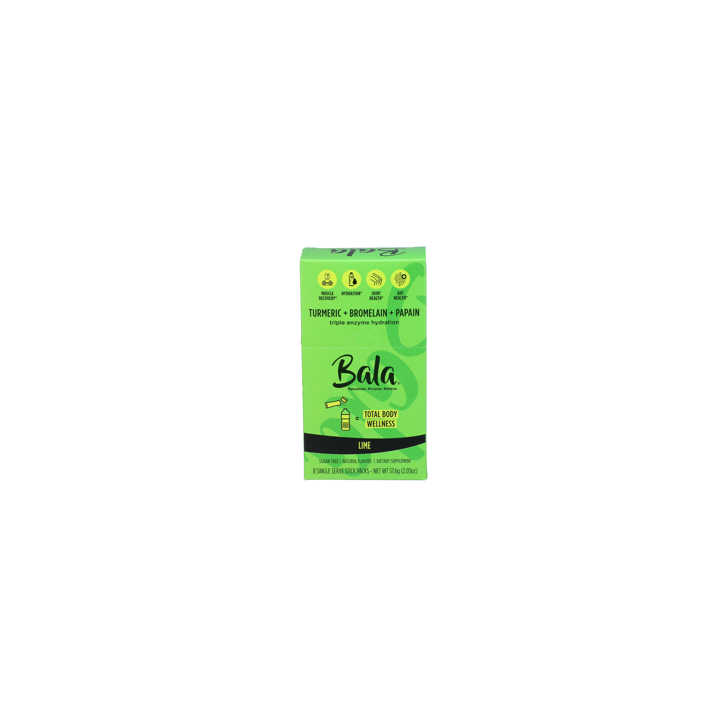 Bala Hydration Lime Pkt - 0.254 Ounce - 8 Count