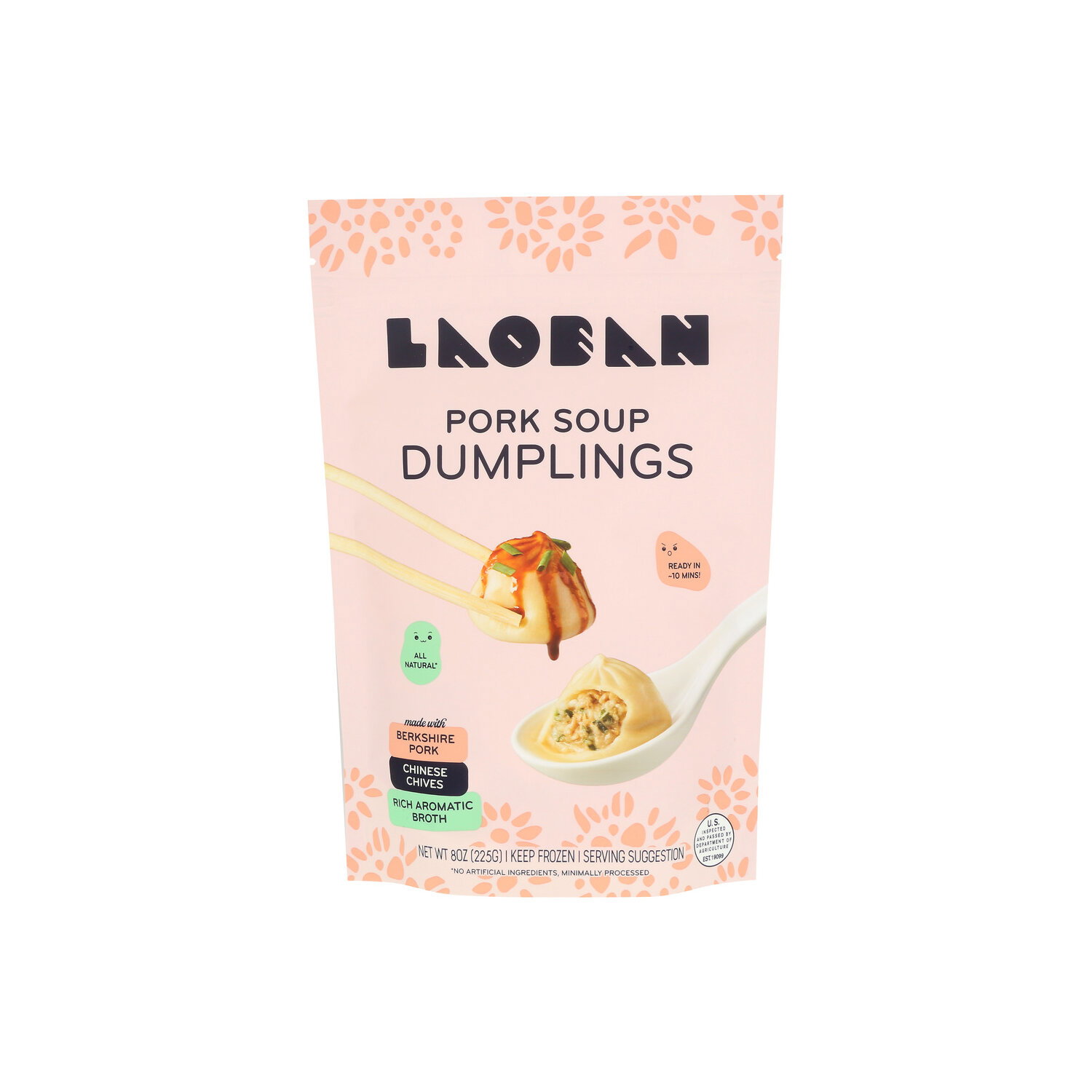 LAOBAN DUMPLINGS Pork Soup Dumplings - 8 Ounce Image 1 of 4