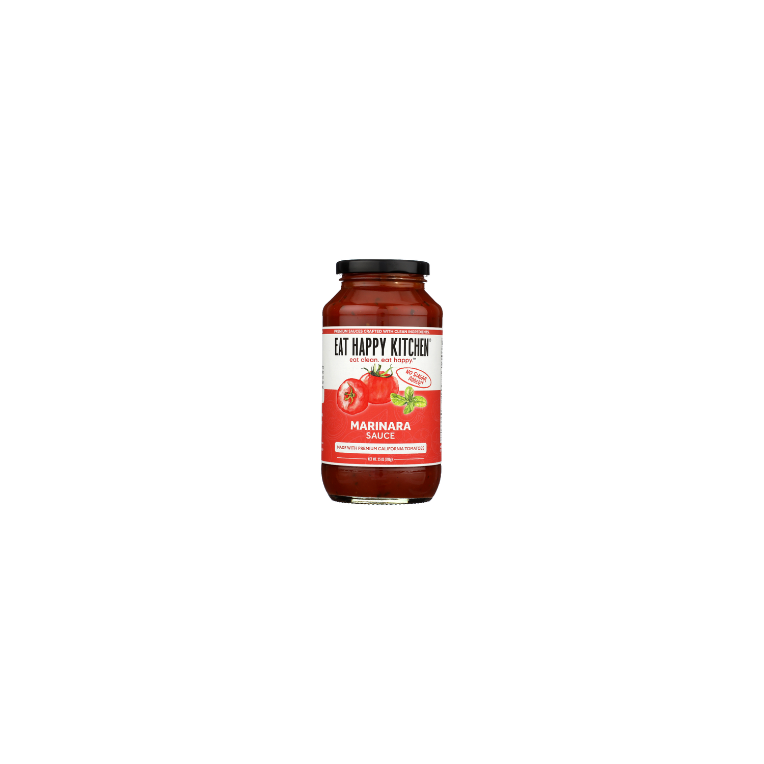 Eat Happy Kitchen Sauce Marinara - 25 Ounce Image 1 of 2