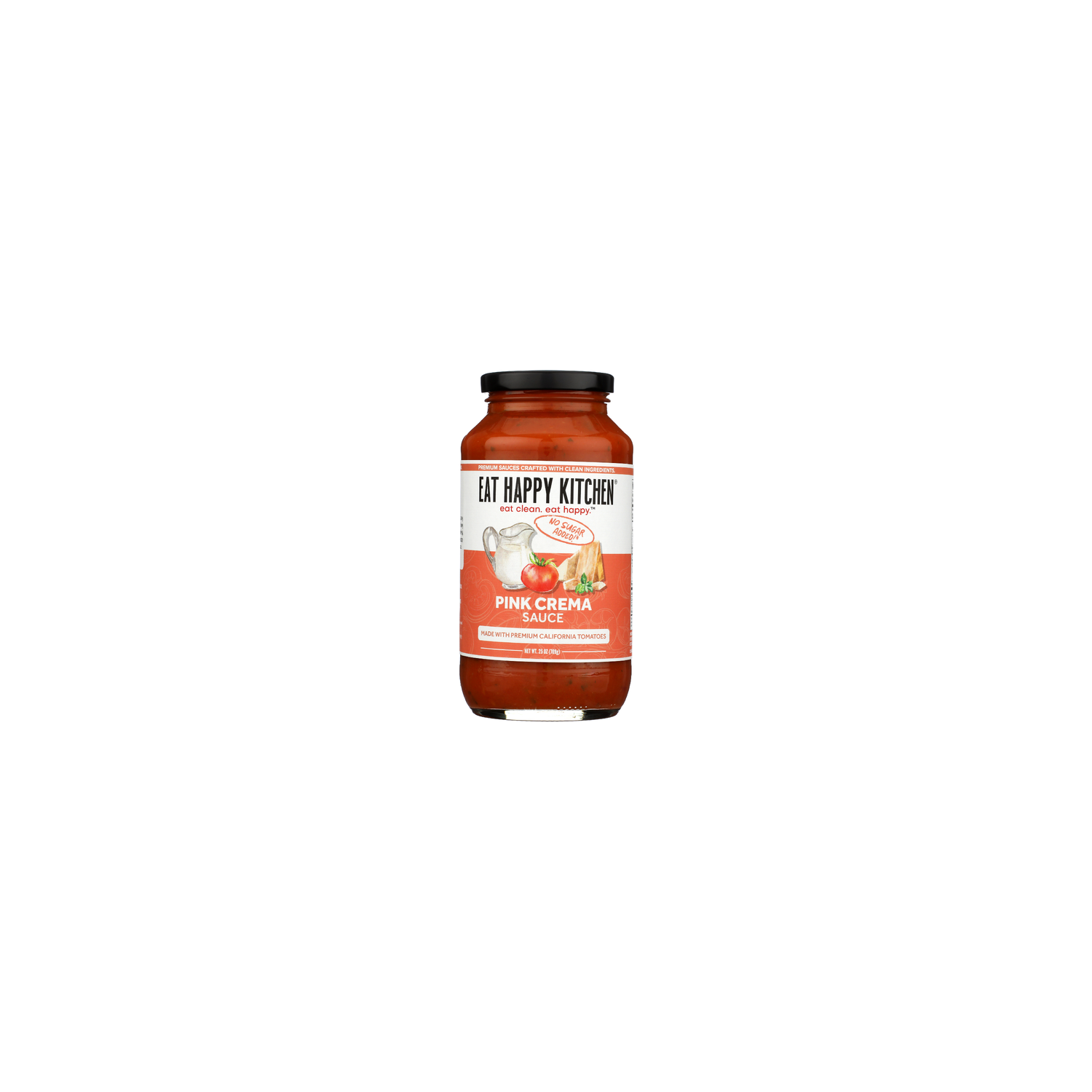 Eat Happy Kitchen Sauce Pink Crema - 25 Ounce Image 1 of 2