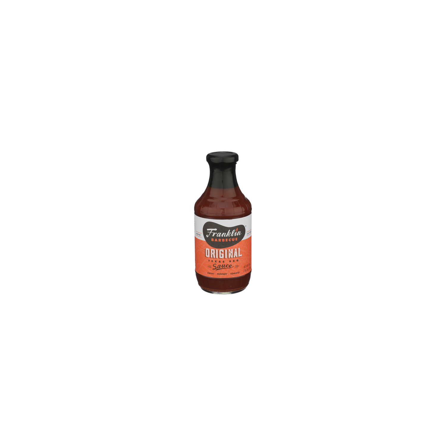 Franklin Barbecue Sweet And Tangy With A Tomato Based Scent Peppery Original Texas BBQ Sauce - 18 Ounce Image 1 of 4
